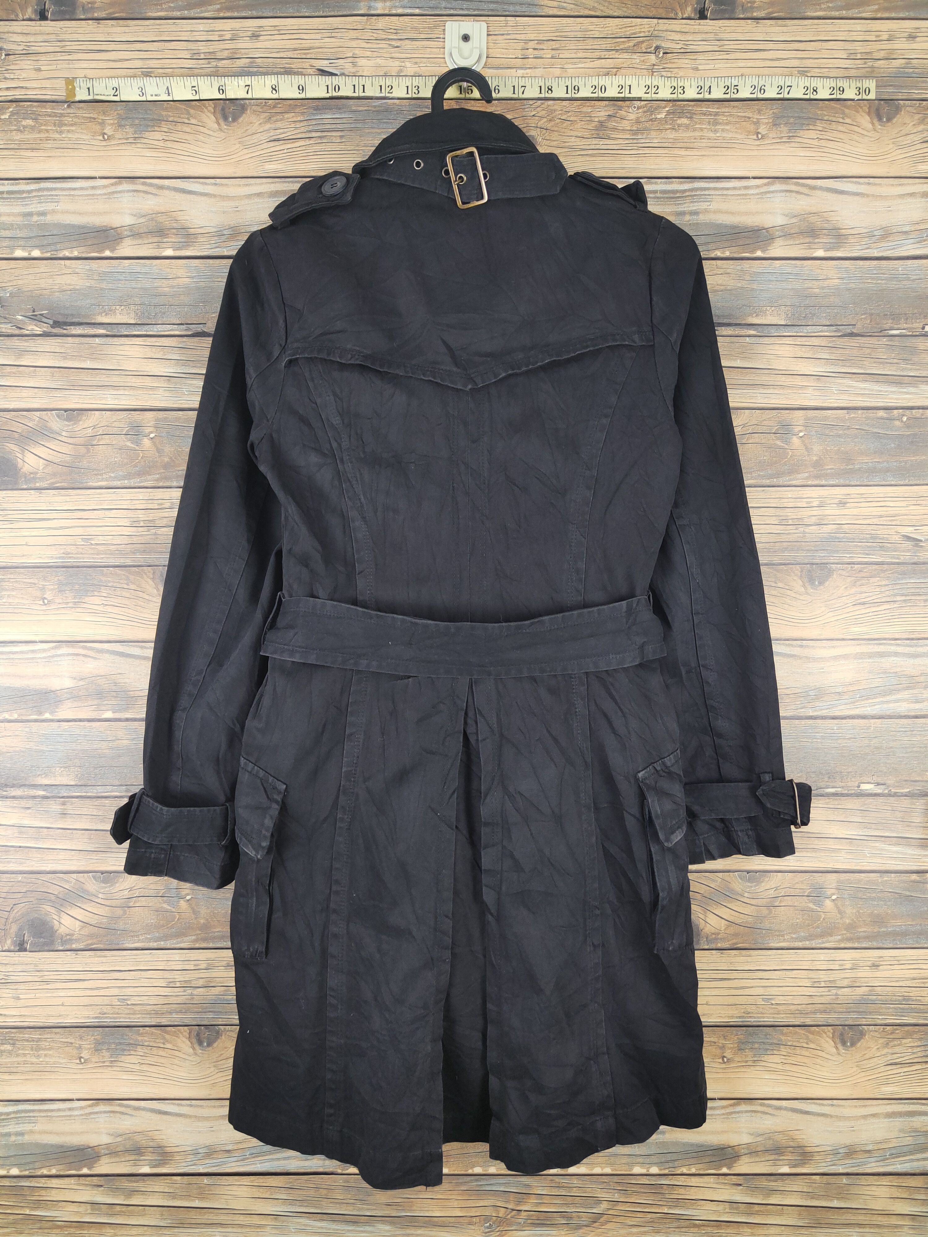 Japanese Brand × Vintage Fakedelic co. Black Coats Design like (Balenciaga fashion) Size S / US 4 / IT 40 - 8 Thumbnail