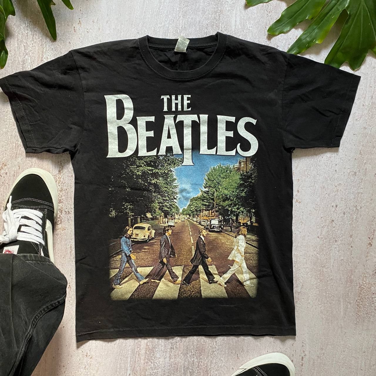 Band Tees × Vintage VINTAGE Y2K THE BEATLES ABBEY ROAD AMAZING T SHIRT 2 Size US M / EU 48-50 / 2 - 6 Thumbnail