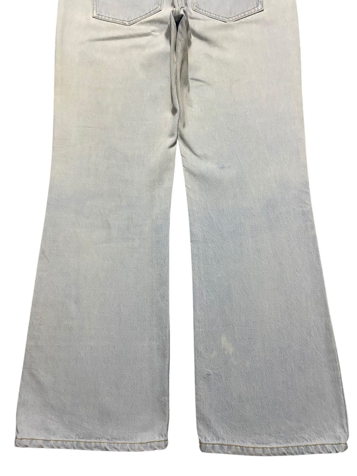 Balmain × H&M Vintage H&M Light Wash Super Wide Leg Jeans Size US 33 - 6 Thumbnail