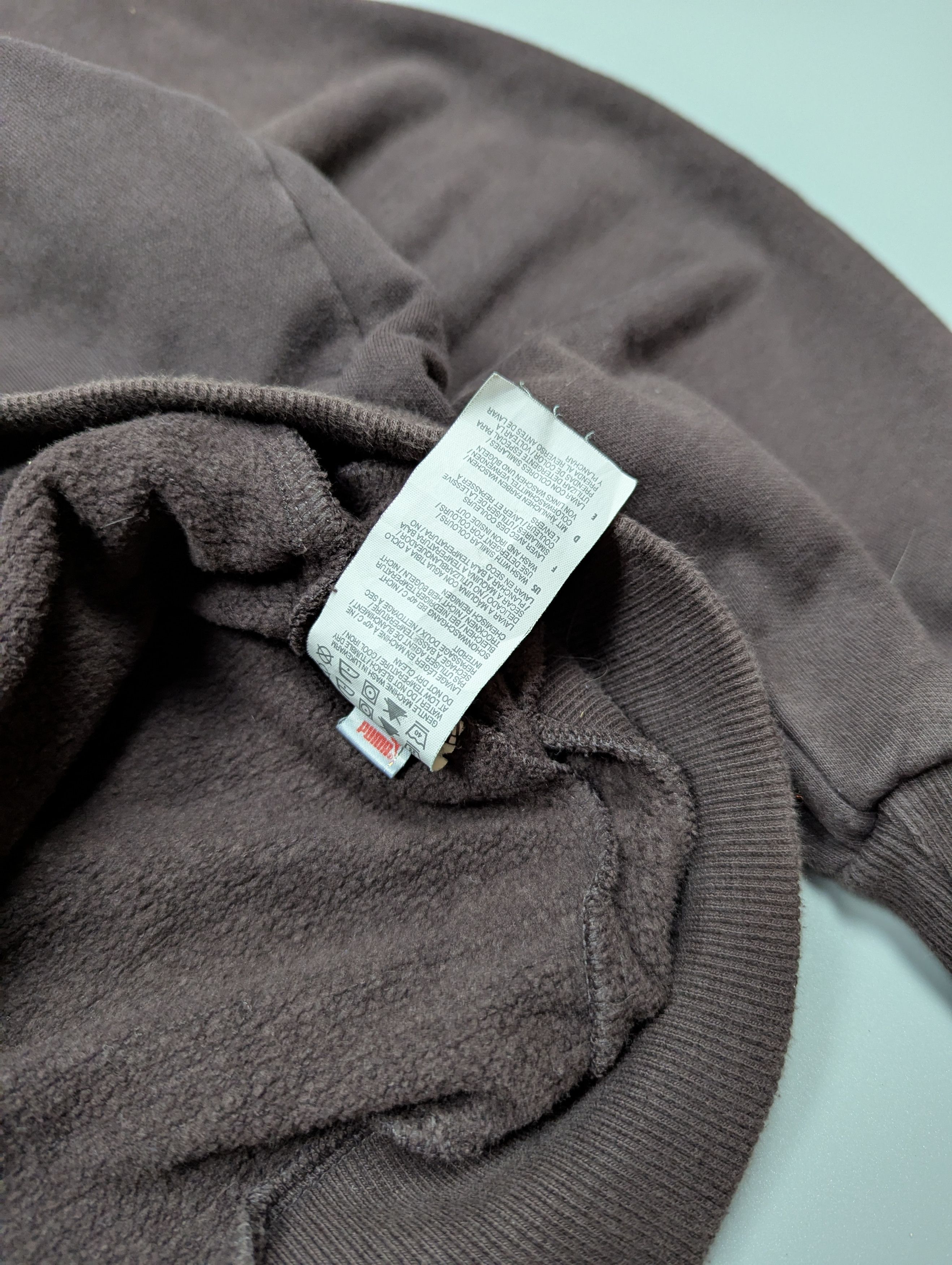 Puma PUMA Vintage Men's Full Zip Hoodie Dark Brown Y2k Size US M / EU 48-50 / 2 - 7 Thumbnail