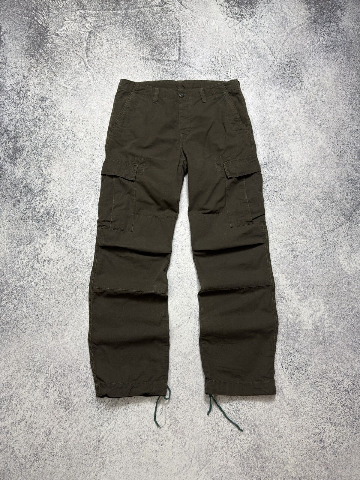 Carhartt Vintage Carhartt WIP Motown Cargo Pants Military Green Size US 32 / EU 48 - 11 Thumbnail