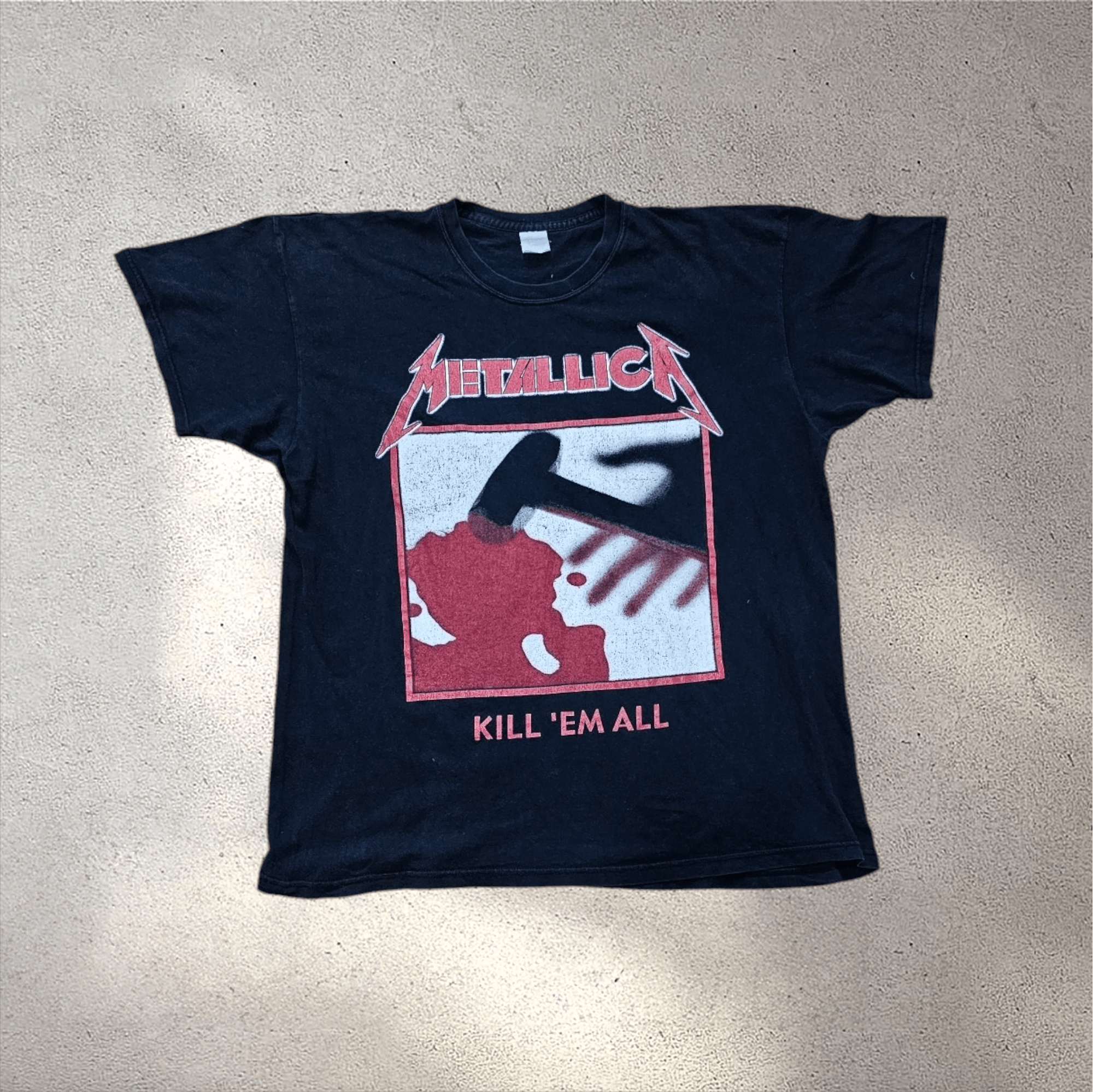 Metallica × Vintage Metallica KILL 'EM ALL Tee Size US L / EU 52-54 / 3 - 1 Thumbnail