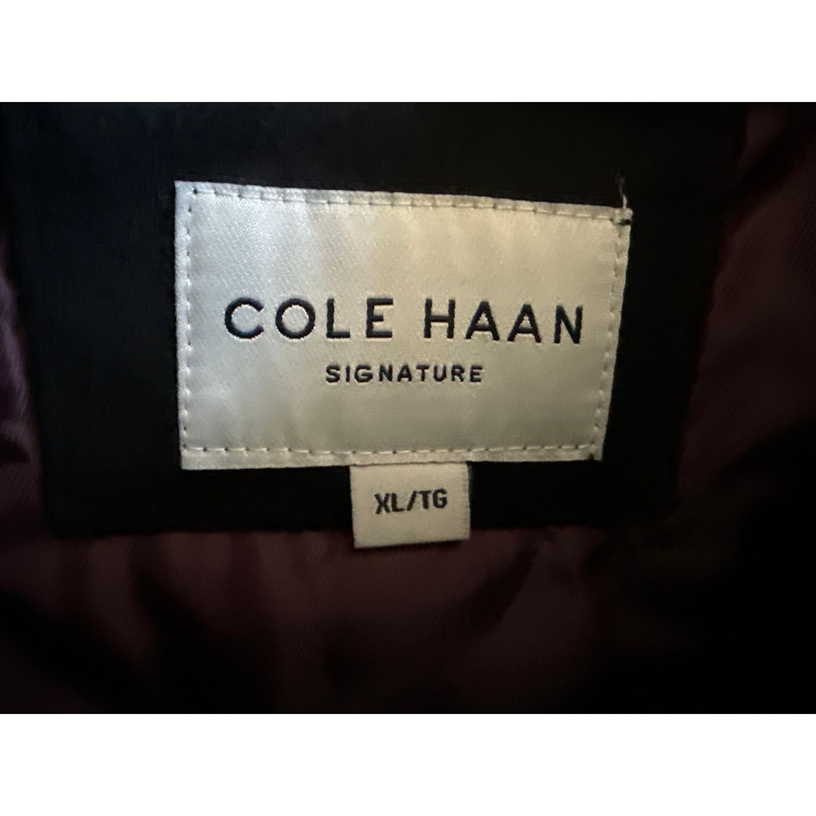 Cole Haan Cole Haan Wool Melton Stand Collar Jacket in Black Size US XL / EU 56 / 4 - 8 Thumbnail