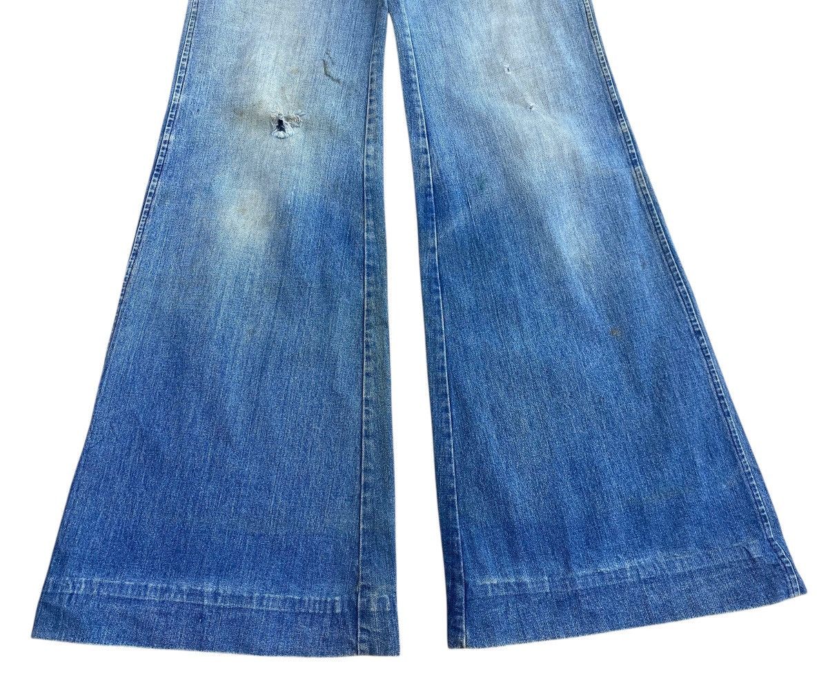 Japanese Brand Japanese Brand Retro Distressed Style Wide-Leg Jeans Size US 28 / EU 44 - 5 Thumbnail
