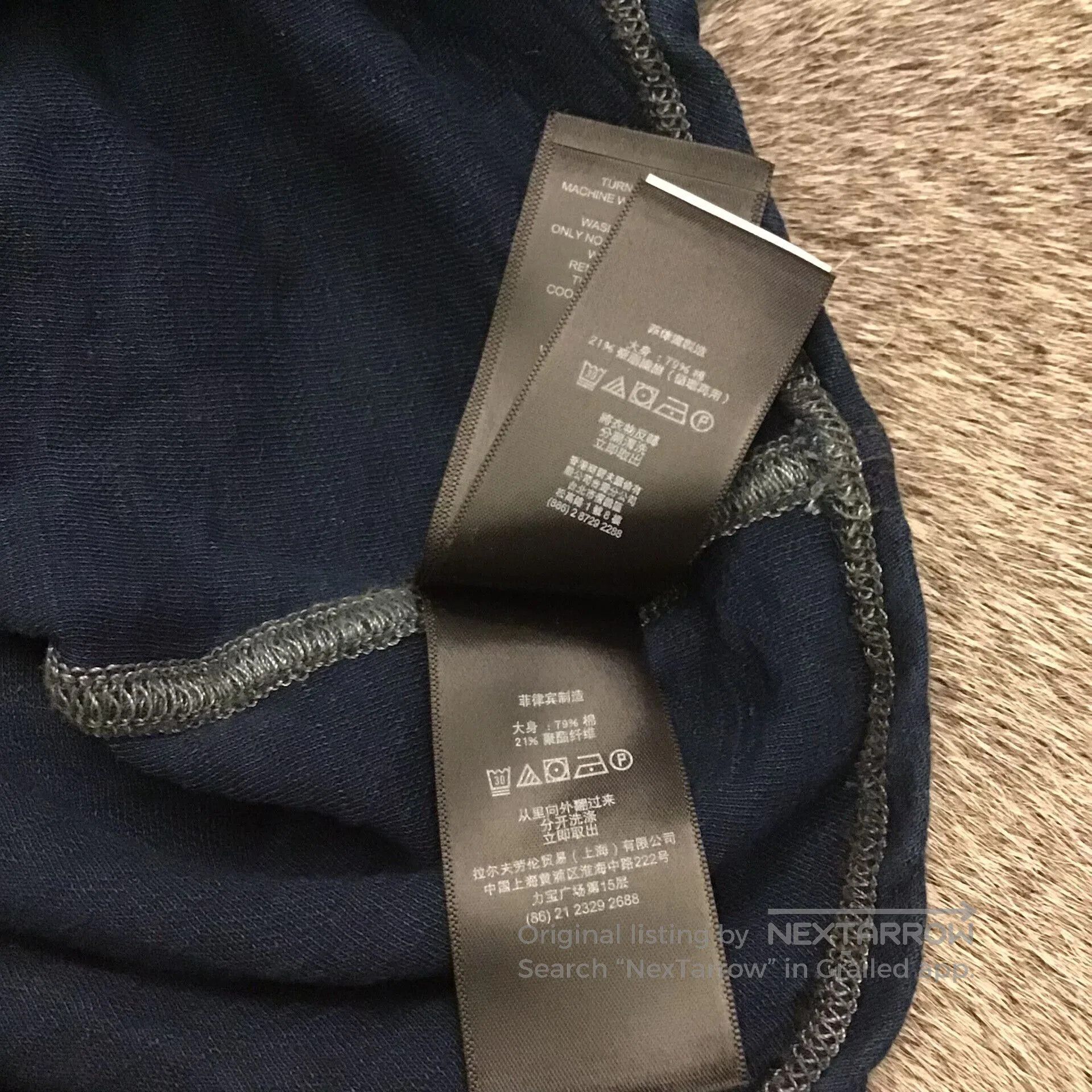 RRL Ralph Lauren Ralph Lauren Dark Patterned Shirt. Size US L / EU 52-54 / 3 - 4 Thumbnail