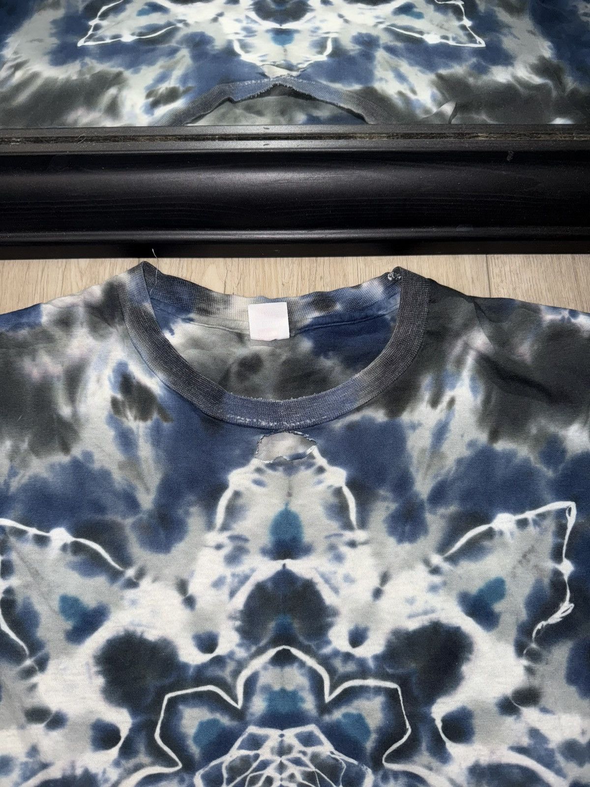 Vintage Vintage / Y2K Tie Dye 1980s Single Stitch Shirt Size US M / EU 48-50 / 2 - 3 Thumbnail