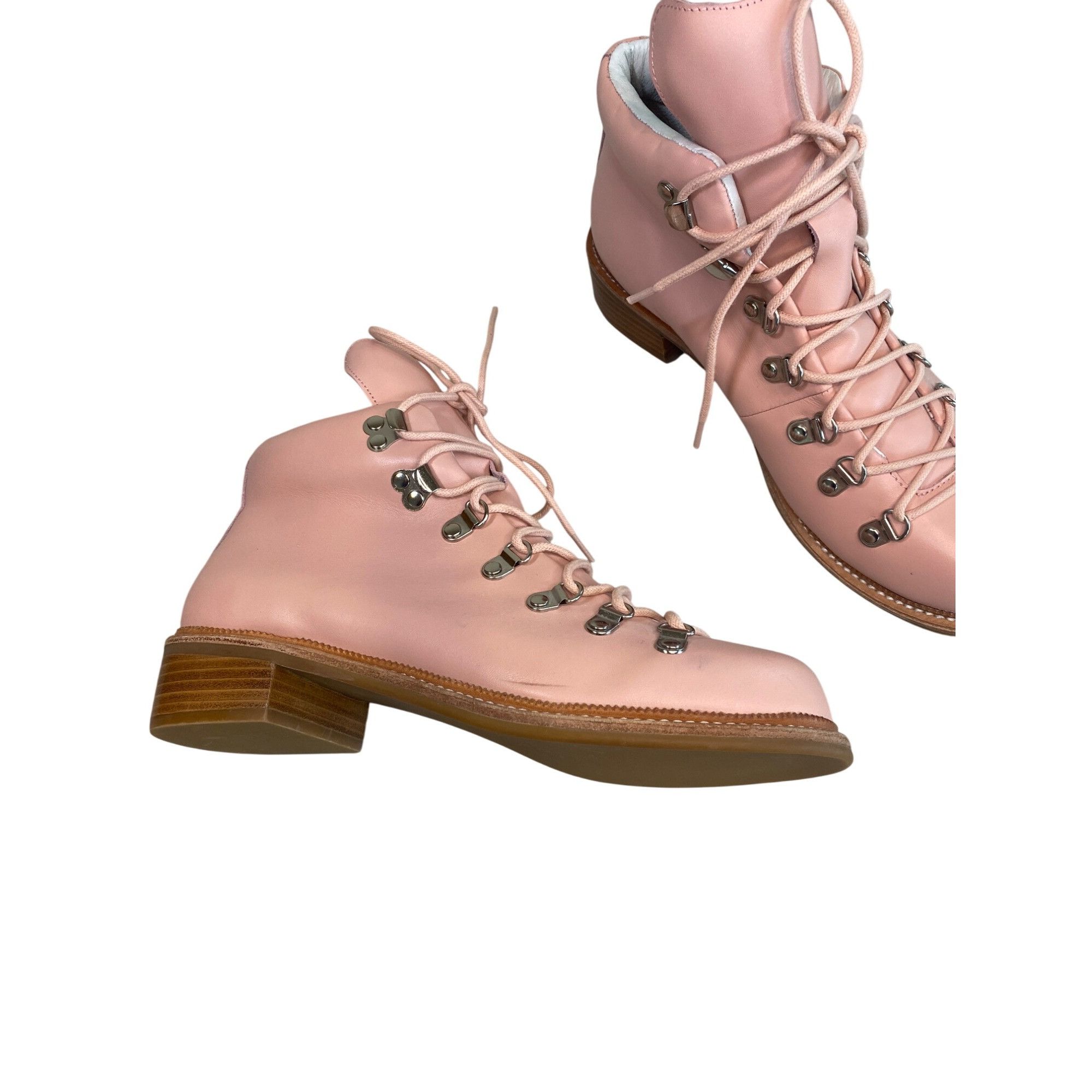 Jeffrey Campbell Jeffrey Campbell + Free People Cascade Canyon Leather Lace U Size US 10 / IT 40 - 15 Thumbnail