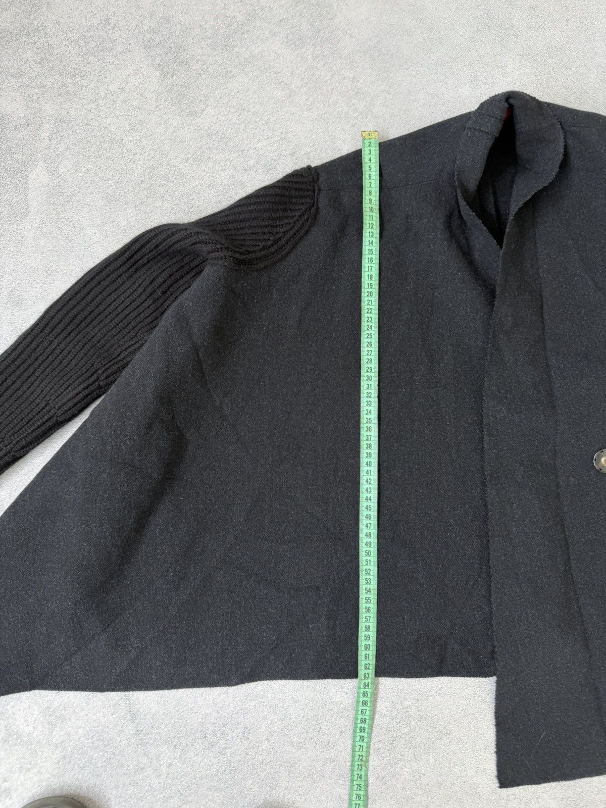 Lanvin Lanvin Hiver 2011 Wool Asymmetric Jacket Made in France Size M / US 6-8 / IT 42-44 - 12 Thumbnail
