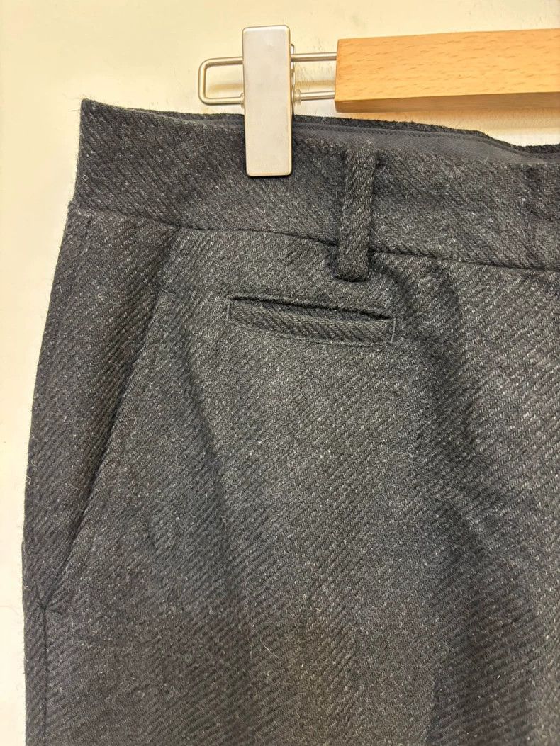Issey Miyake Issey Miyake size:3 Silk blended wool trousers Size 34S - 3 Thumbnail