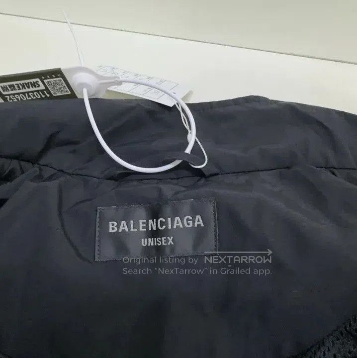 Balenciaga Balenciaga SS24 Black High Neck Zip Jacket. Size US XXS / EU 40 - 5 Thumbnail