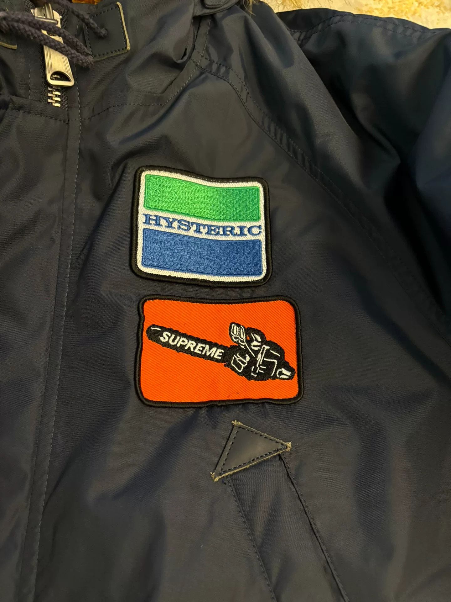 Supreme Supreme x Hysteric Glamour N-3B Parka Navy Size US M / EU 48-50 / 2 - 3 Thumbnail