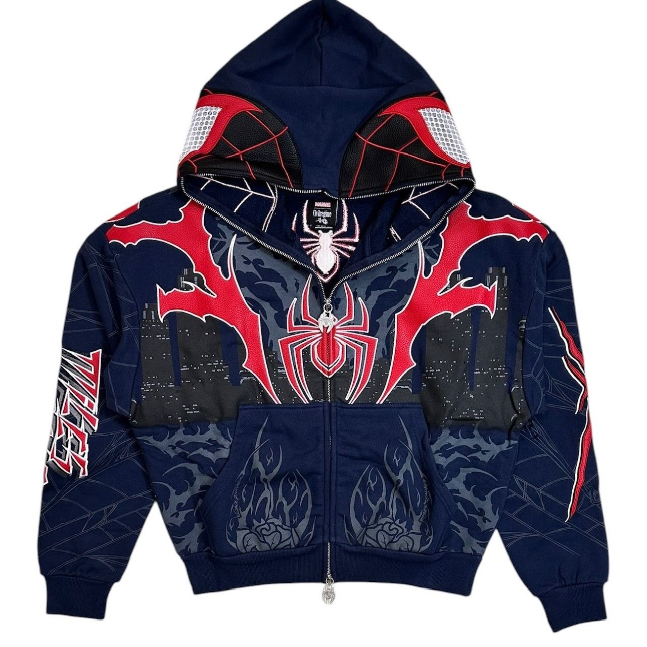 Civil Regime Civil Regime X Spider-Man Miles Morales Full Zip Hoodie Size US M / EU 48-50 / 2 - 3 Thumbnail