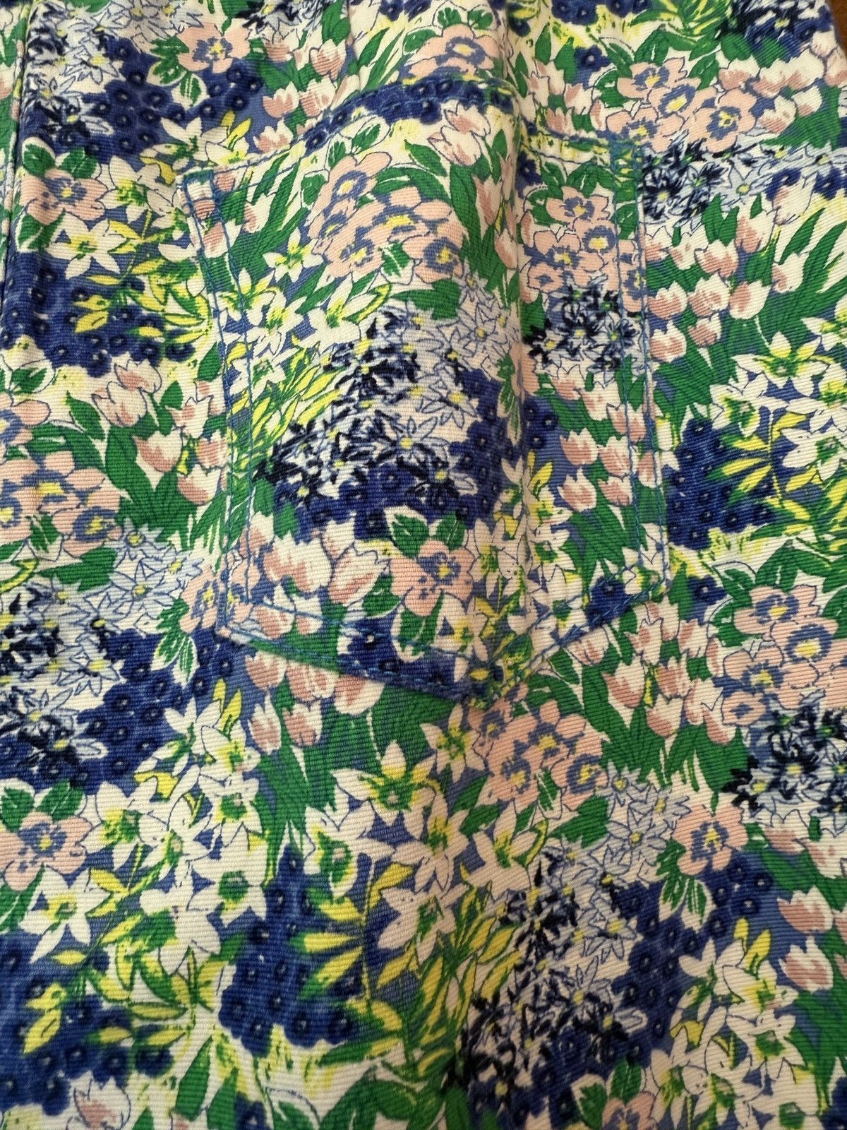 Robert Talbott Talbots Skirt Floral Lined Straight Pencil Size 6 NWT Size 28" / US 6 / IT 42 - 4 Thumbnail