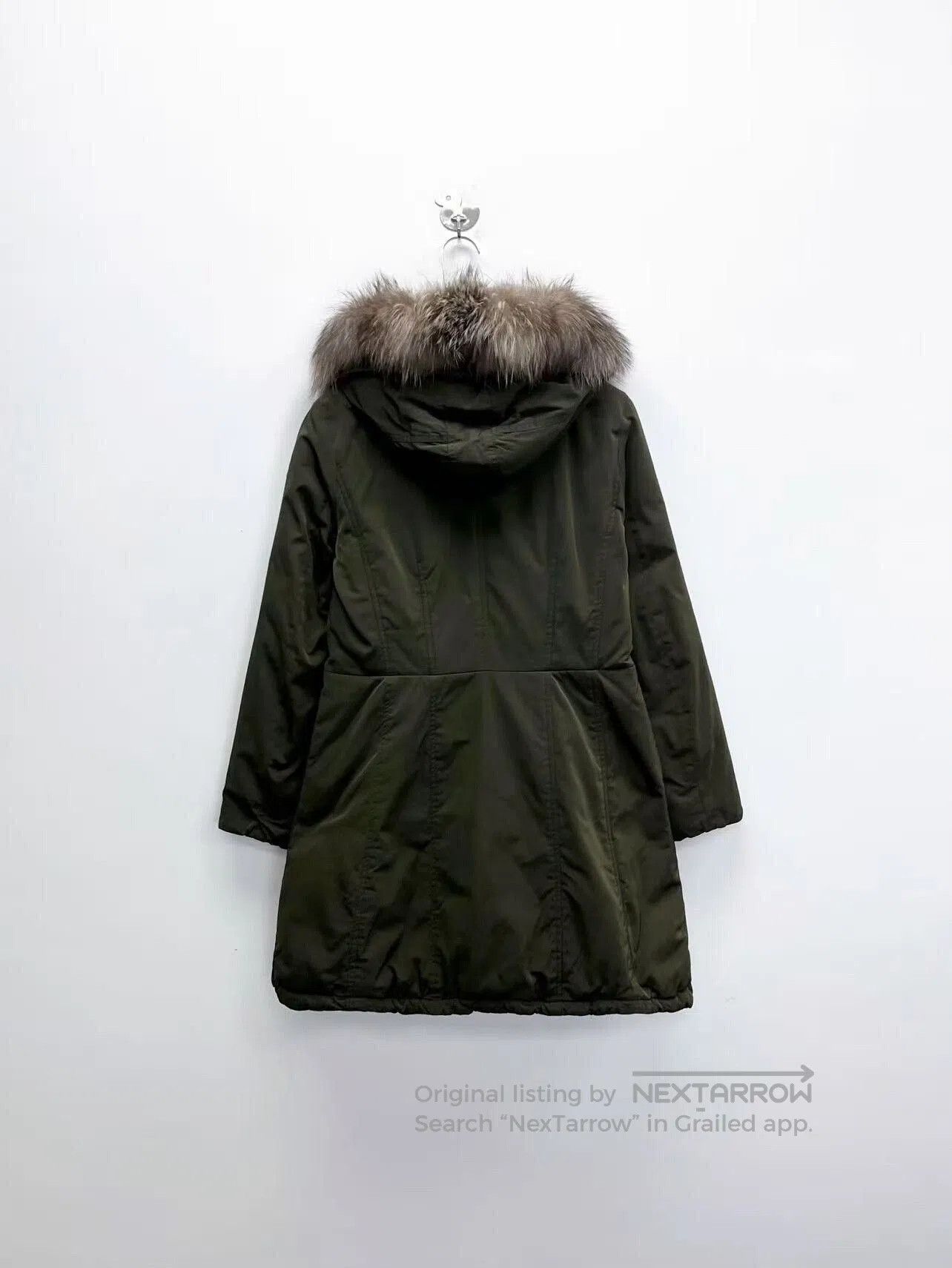 Other moncler olive green long zip. Size L / US 10 / IT 46 - 2 Thumbnail