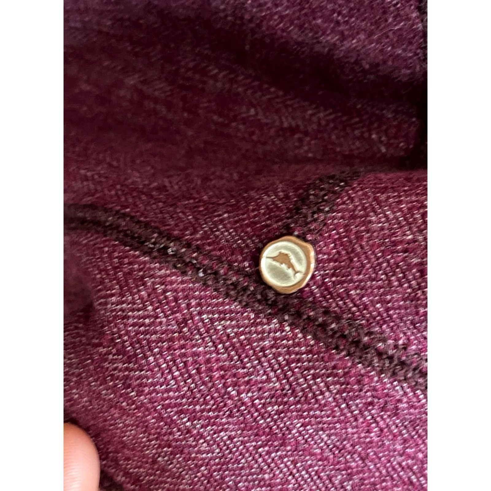 Tommy Bahama Tommy Bahama Sweater Plum Reversible Zip Medium M Mens Size US M / EU 48-50 / 2 - 7 Thumbnail