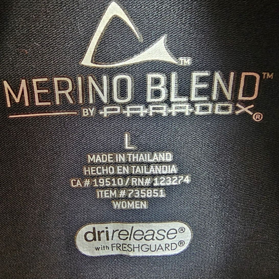 Paradoxe Paris Paradox Merino Blend Womens Base Layer Top Sz L Gorpcore Size L / US 10 / IT 46 - 6 Thumbnail