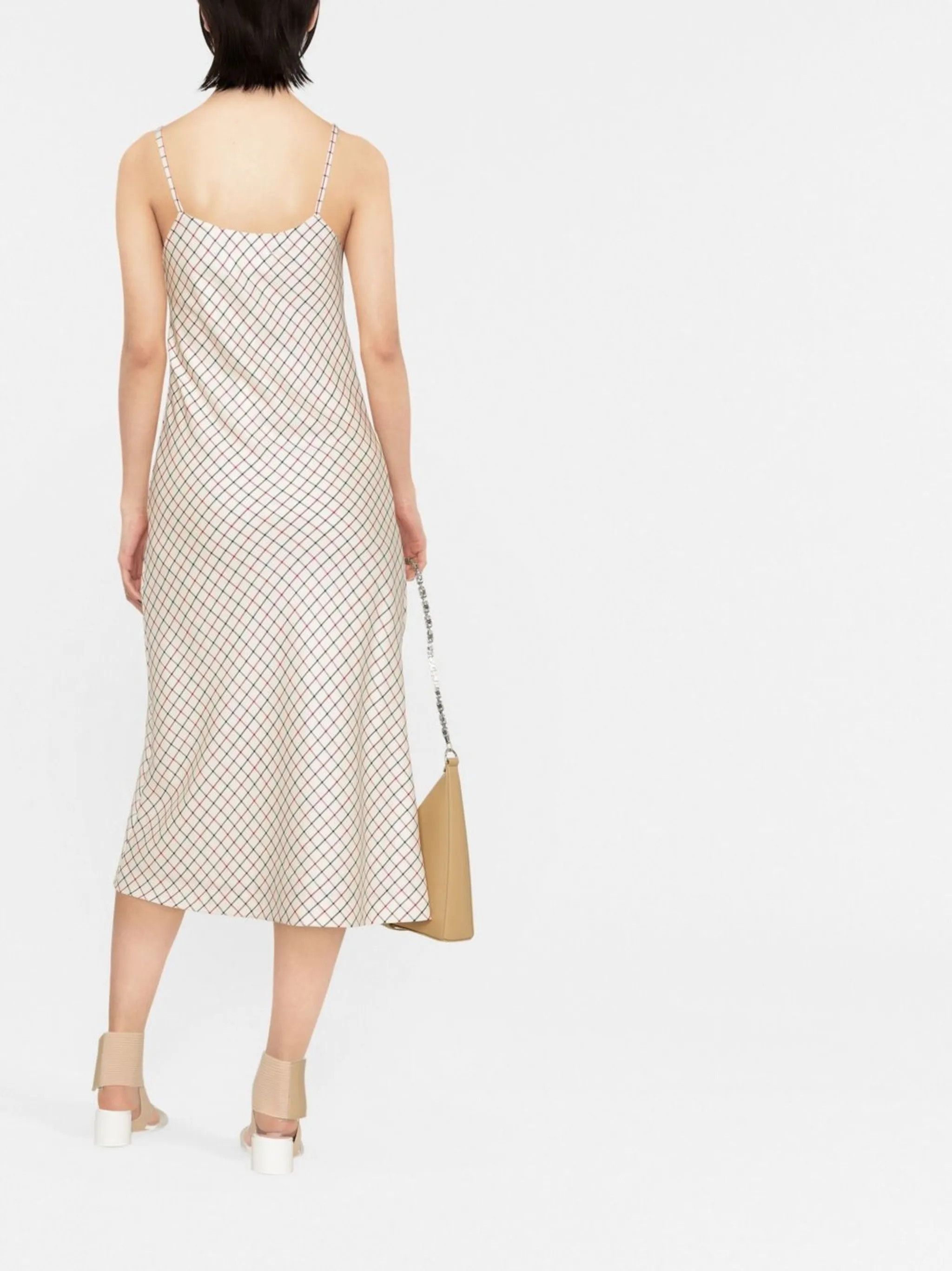 Maison Margiela o1y0625 Midi Dress in Multicolor Size M / US 6-8 / IT 42-44 - 3 Thumbnail