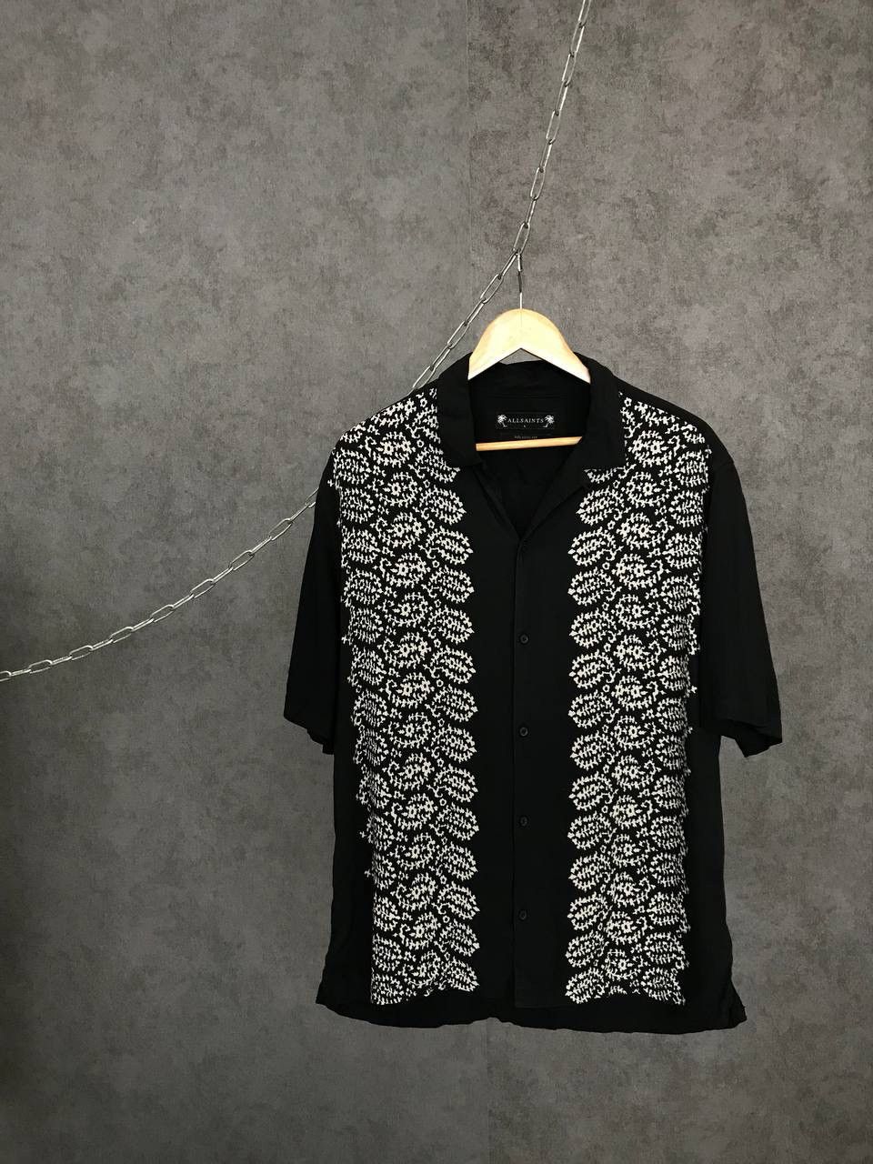 Allsaints Allsaints art crazy Hawaiian relaxed shirt Size US L / EU 52-54 / 3 - 1 Thumbnail