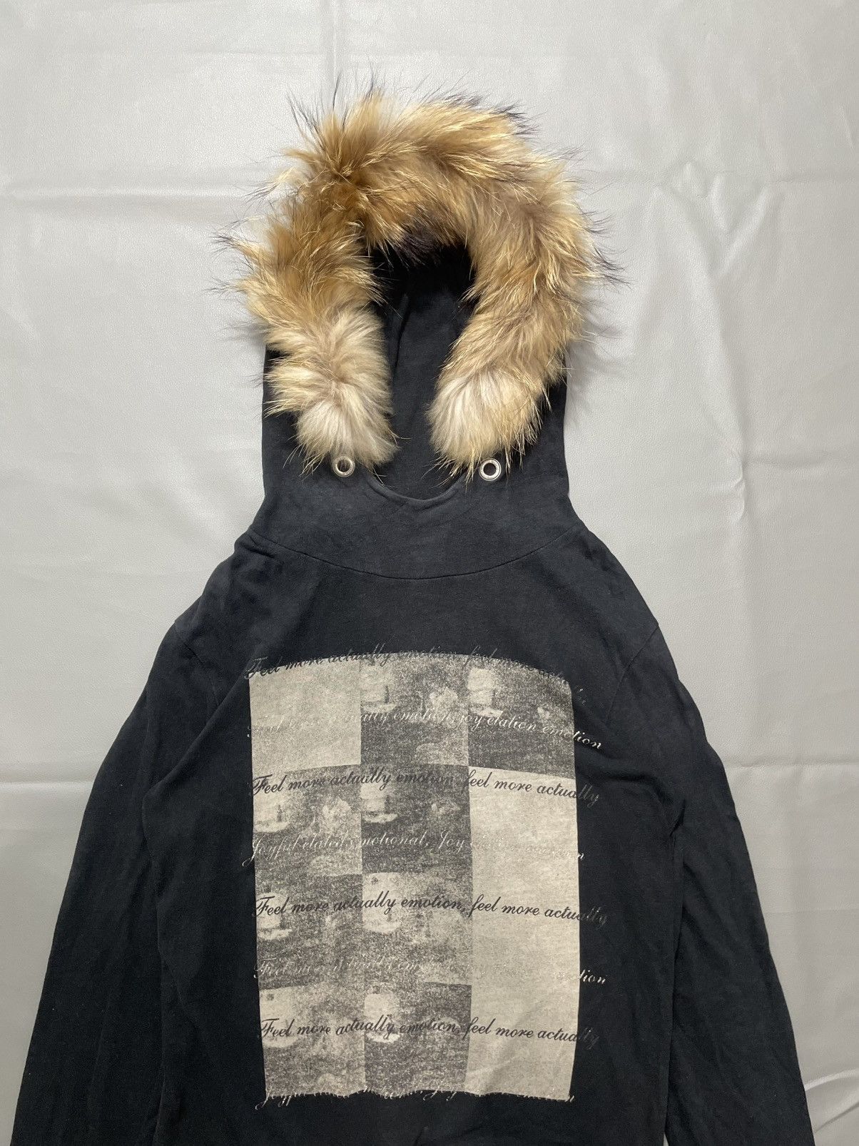 Hysteric Glamour Dohc Poem Fur Hoodie Lgb style Size US M / EU 48-50 / 2 - 2 Thumbnail