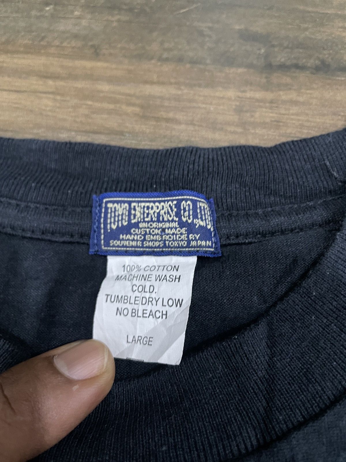 Toyo Enterprises Rare Toyo Enterprise Hand Embroidery Red Tiger Size US L / EU 52-54 / 3 - 6 Thumbnail
