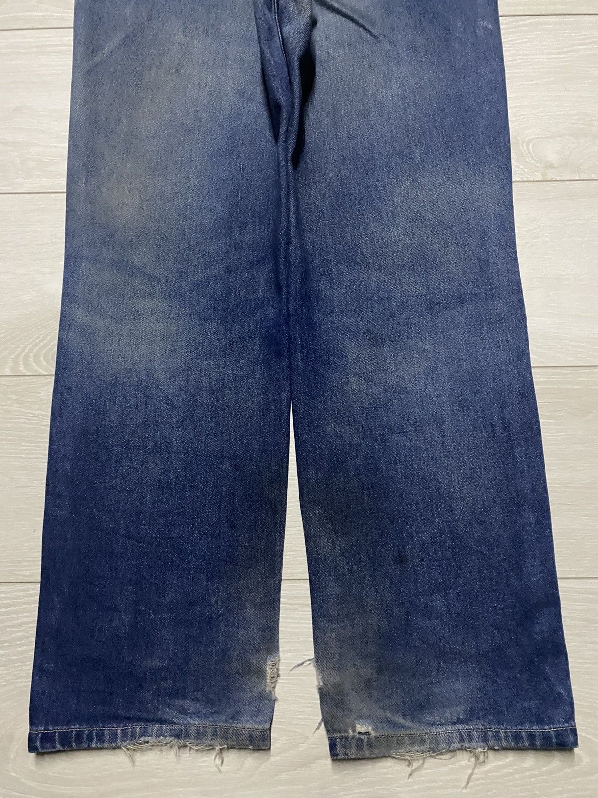 Japanese Brand Vintage Japanese Brand Tappo Mud wash Distressed Loose Jeans Size US 32 / EU 48 - 6 Thumbnail