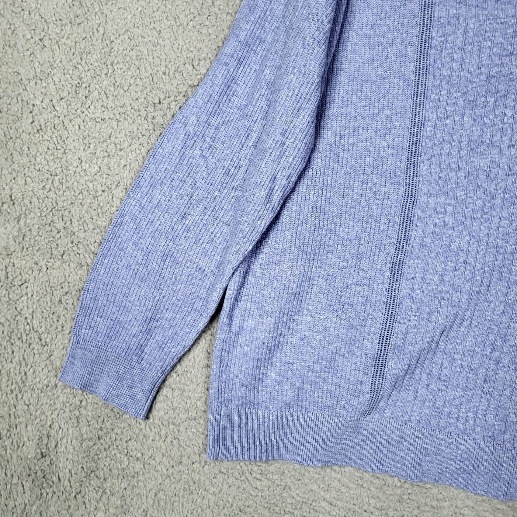 Vintage SWTR Women’s blue cardigan button up Pockets v-neck sweater Size XL Size XL / US 12-14 / IT 48-50 - 4 Thumbnail