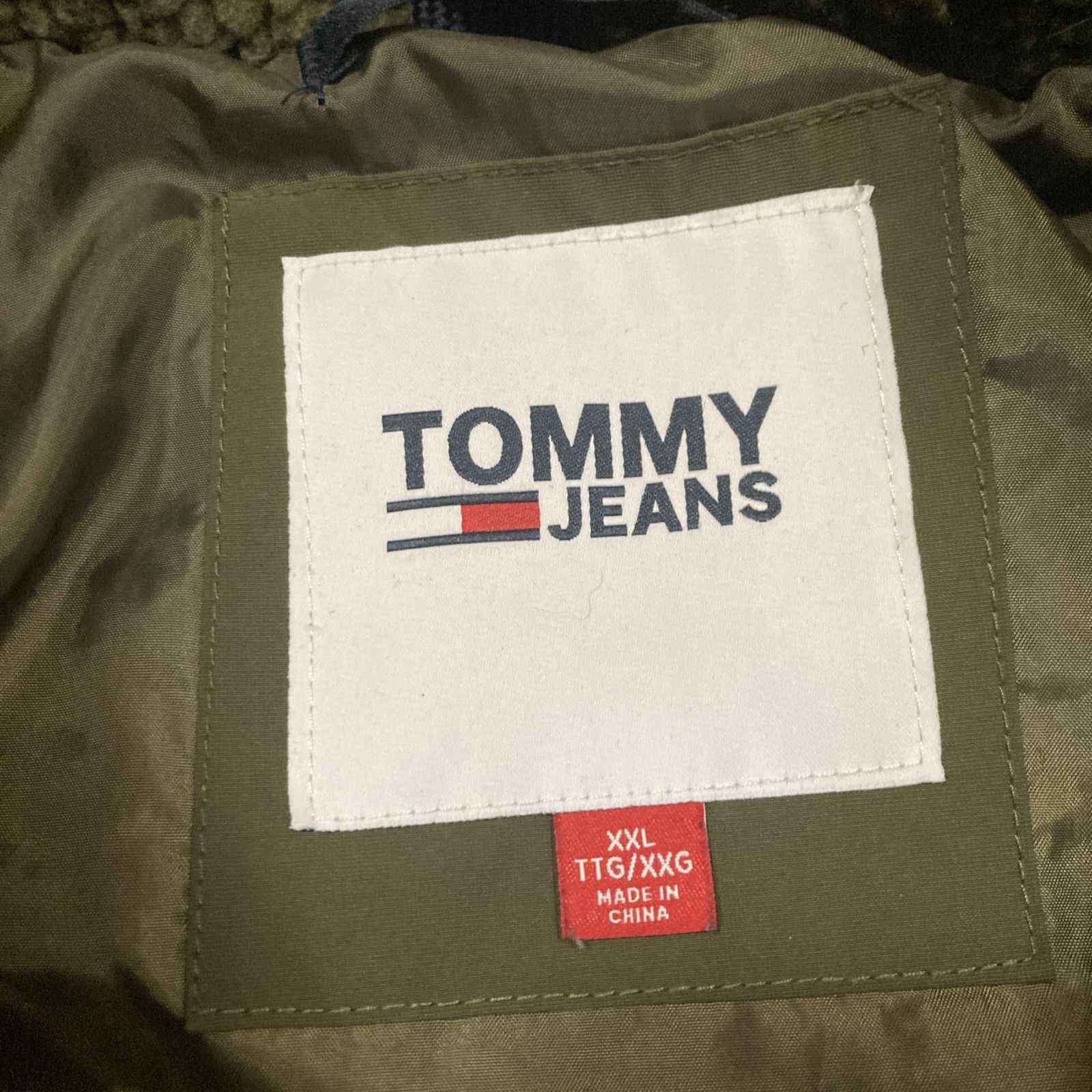 Tommy Hilfiger Tommy Hilfiger Jeans Womens Fleece Sherpa Jacket Size 2XL Size XXL / US 16-18 / IT 52-54 - 3 Thumbnail