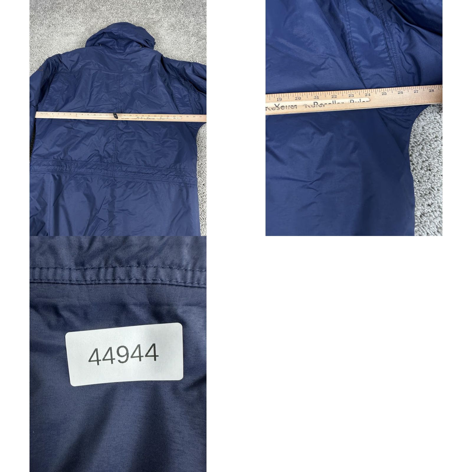 Helly Hansen VINTAGE Helly Hansen Jacket Mens Large Navy Hooded Parka Quilted Lined Multi Pocket Size US L / EU 52-54 / 3 - 9 Thumbnail