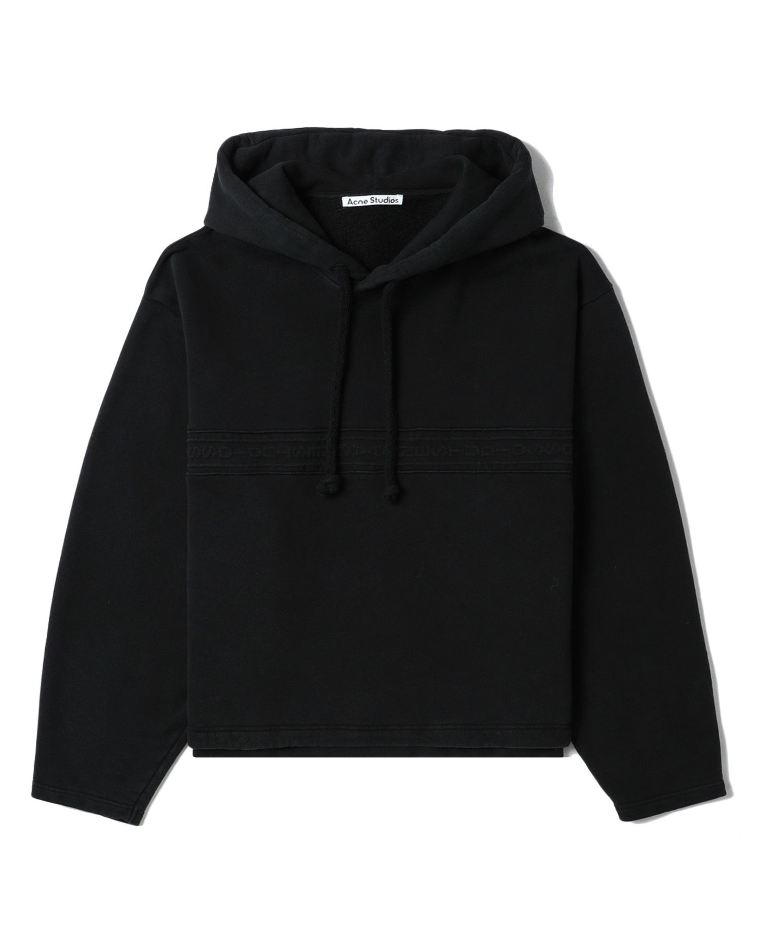 Acne Studios Acne Studios Logo Decorative Hooded Sweatshirt Size US M / EU 48-50 / 2 - 1 Thumbnail