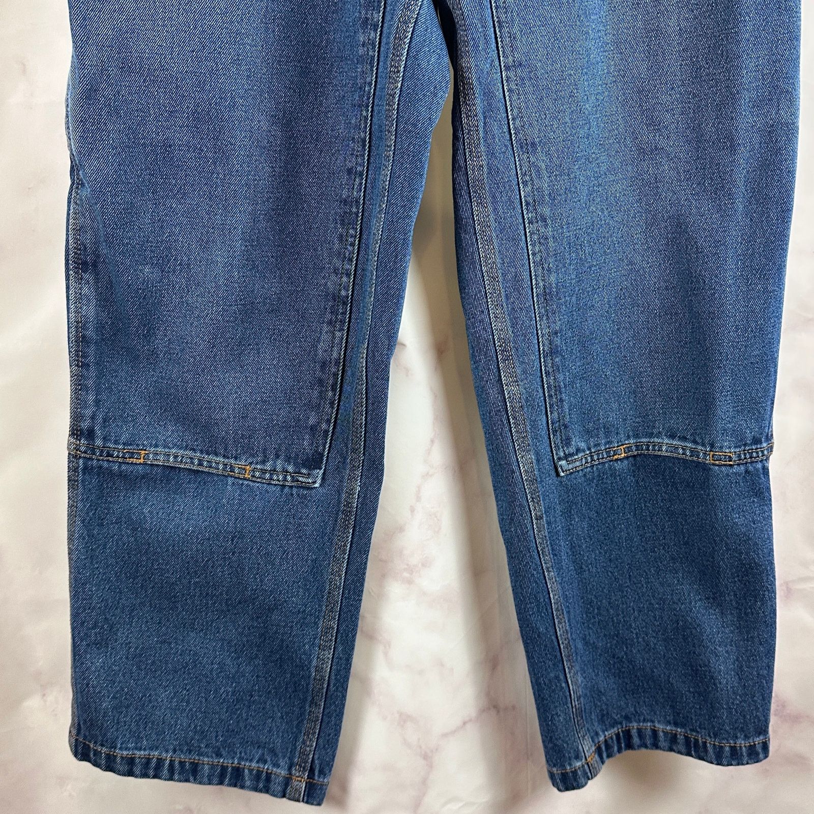 FiveBrother Denim Double Knee Carpenter Pants Size US 38 / EU 54 - 3 Thumbnail