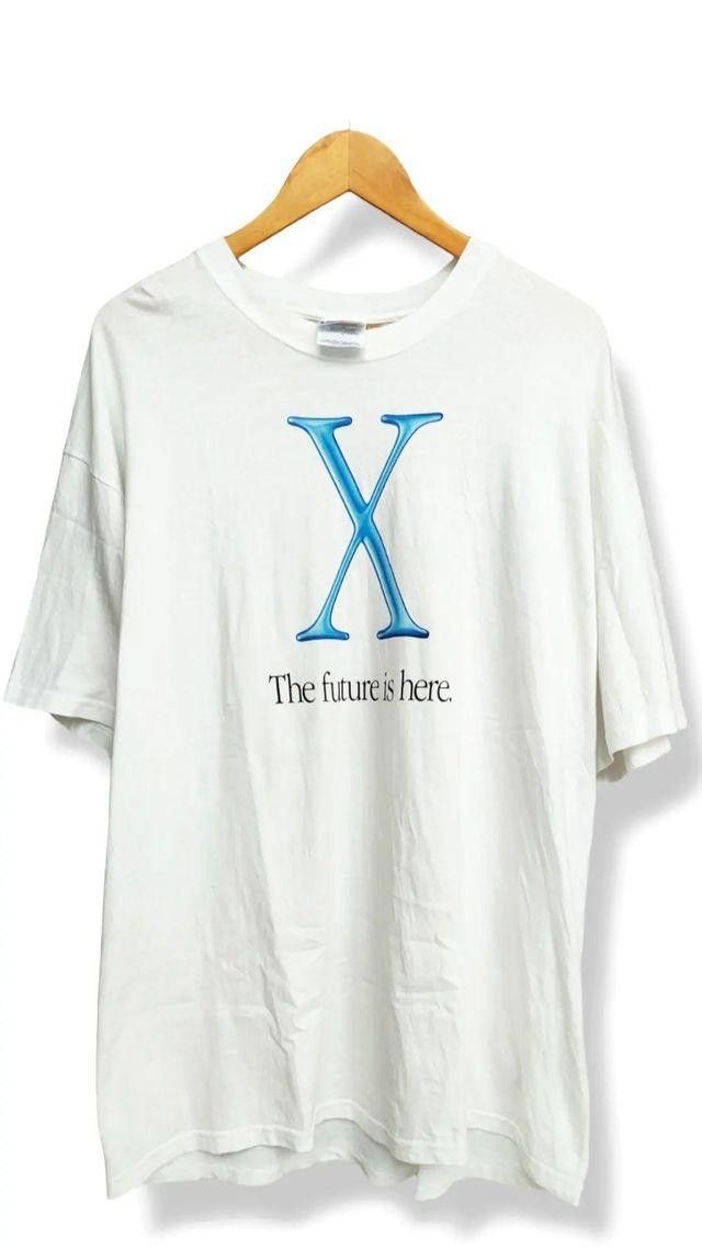Apple × Vintage Vintage'00 Rare APPLE THE FUTURE IS HERE Size US XL / EU 56 / 4 - 1 Thumbnail