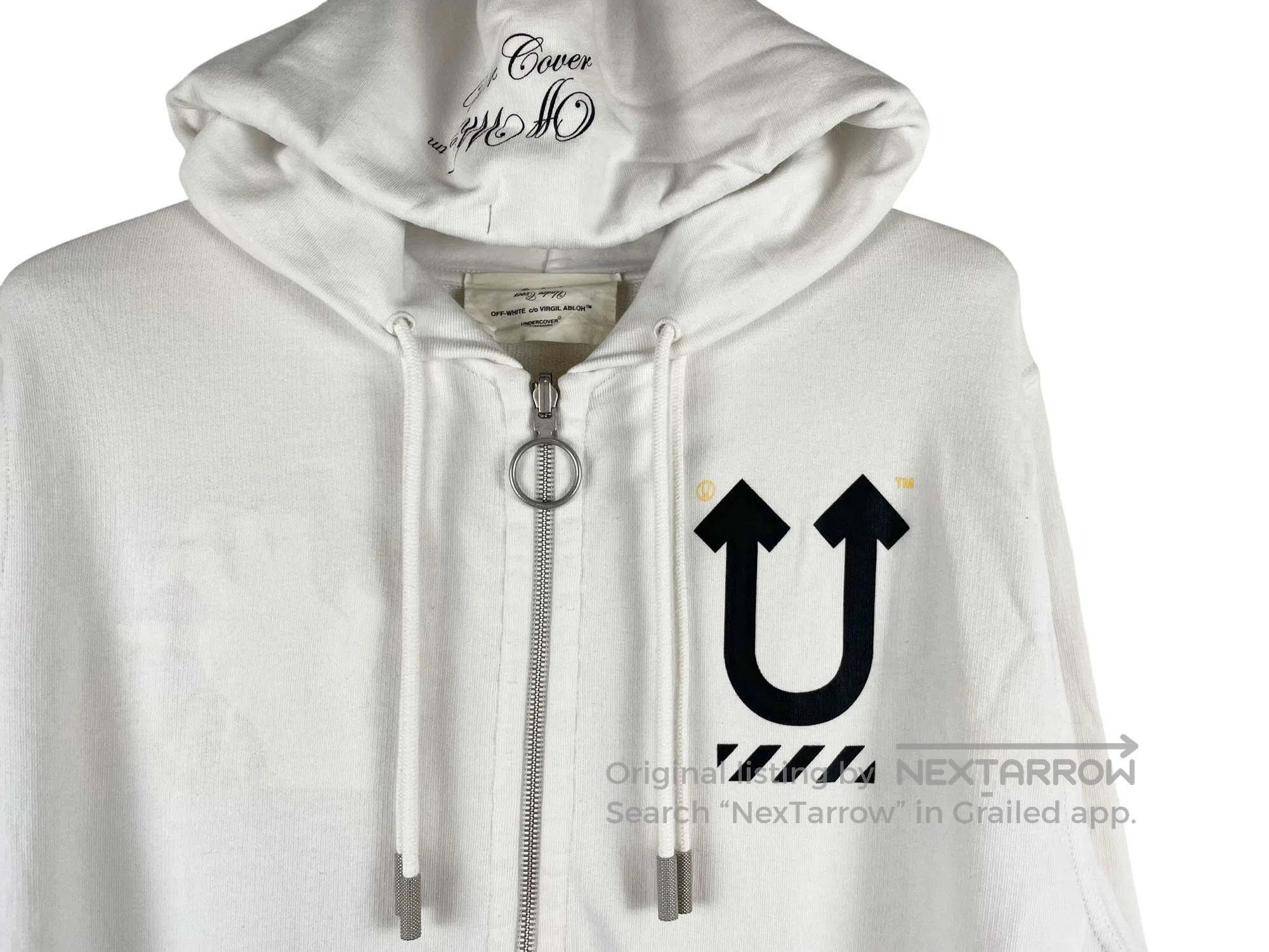 Off-White Off-White Ghost Hand Zip Hoodie Size US M / EU 48-50 / 2 - 3 Thumbnail