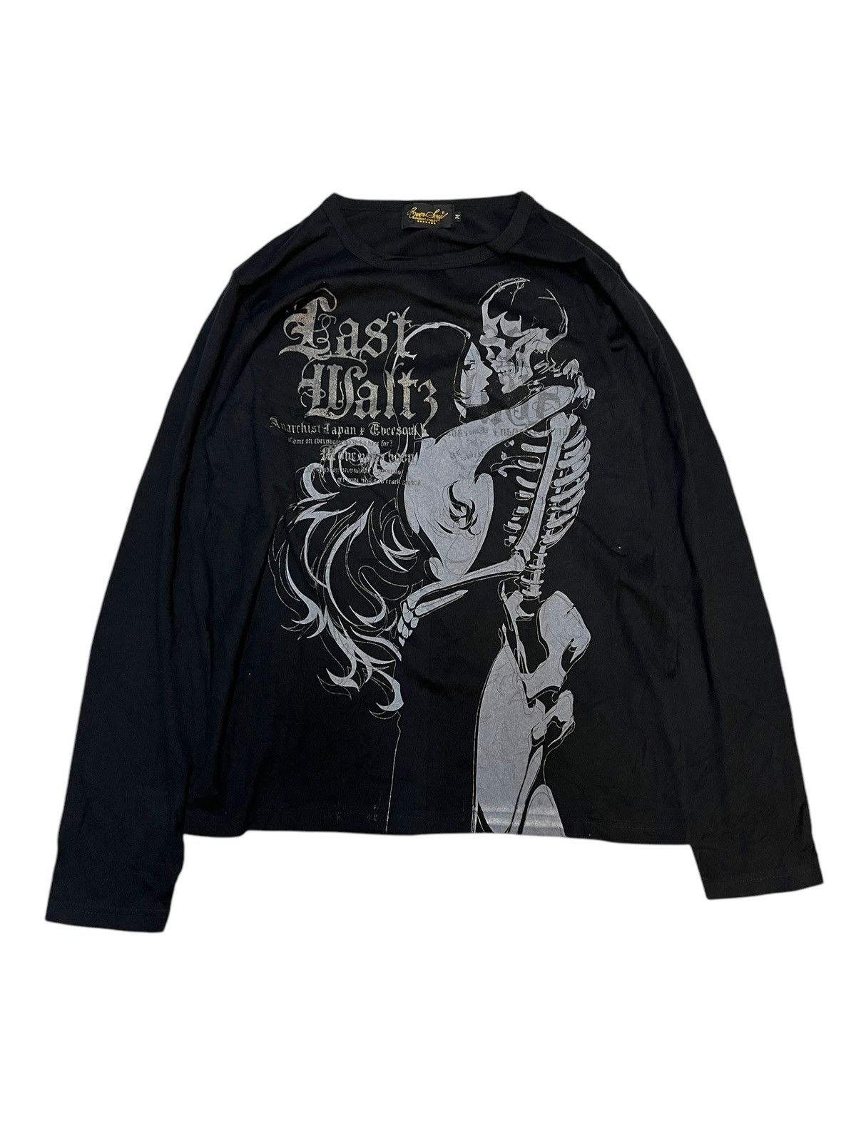 Hysteric Glamour × Japanese Brand × PPFM Vintage Anarchist Japan L/S Poem Size US M / EU 48-50 / 2 - 2 Thumbnail