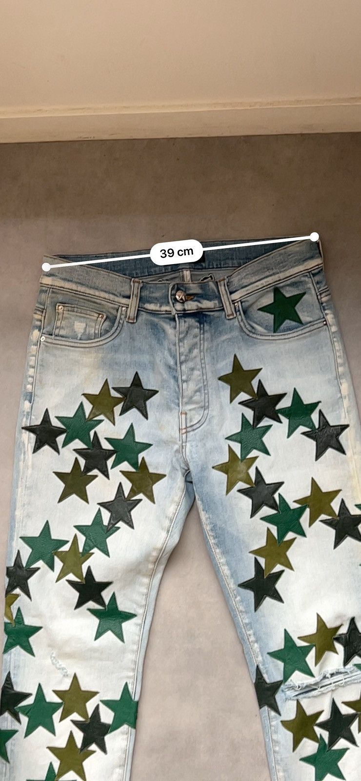 Amiri Amiri x Chemist Stars Skinny Jeans Size US 32 / EU 48 - 3 Thumbnail