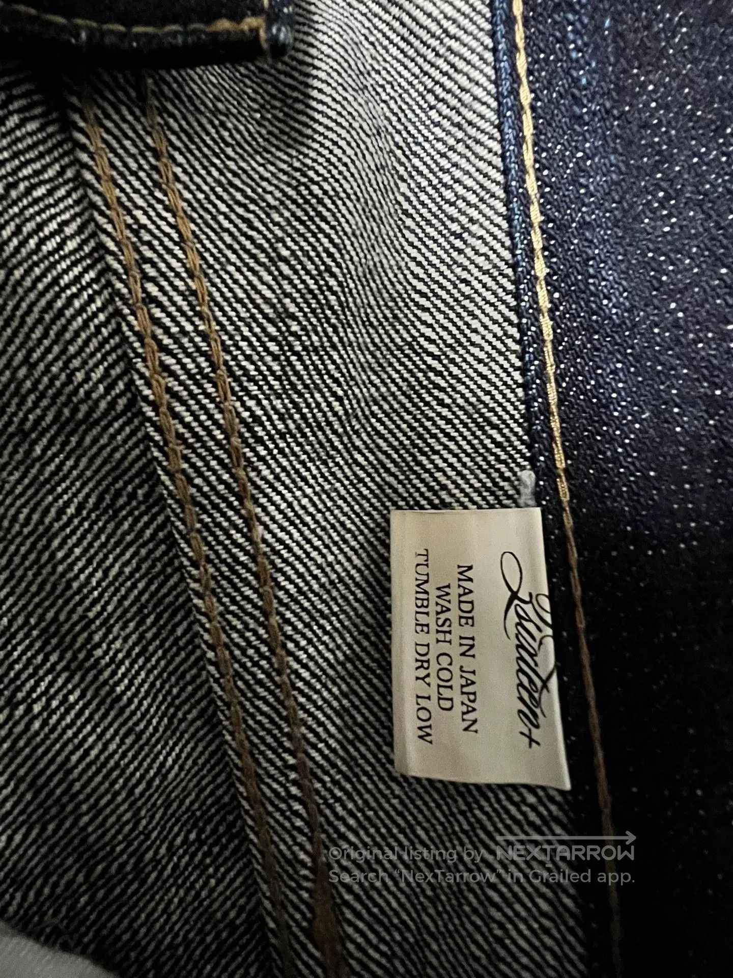 3sixteen 3sixteen+ Japanese 21oz Heavyweight Jeans. Size US 31 - 4 Thumbnail