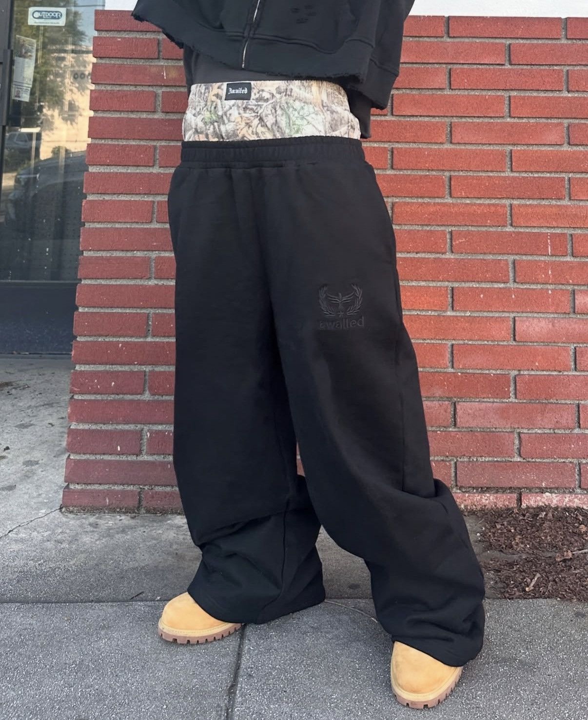 Other Awaited Militia Black Double waited camo sweats Size US 36 / EU 52 - 6 Thumbnail