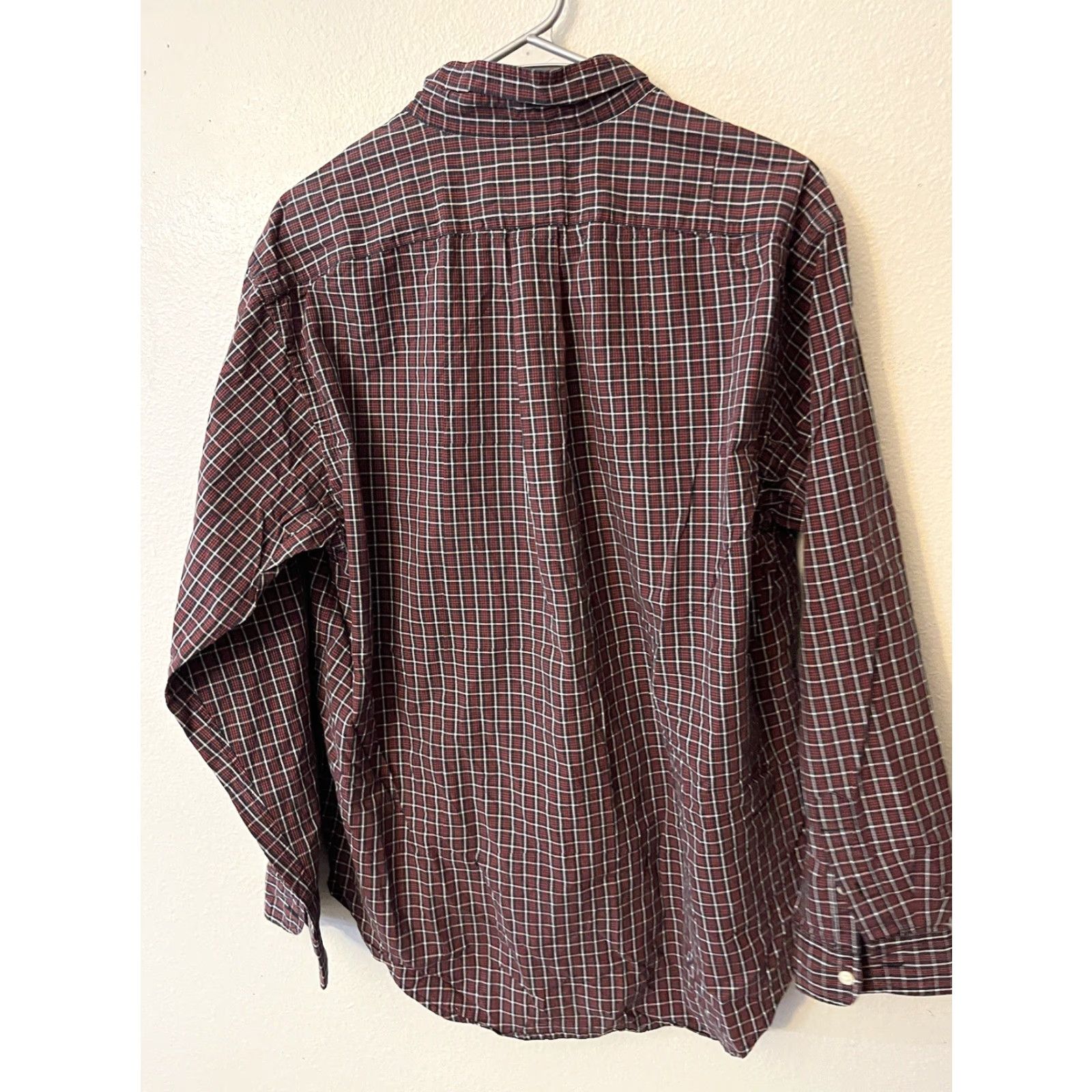 Ralph Lauren Ralph Lauren Jeans Company Mens Shirt Button-Down Plaid Cotton Casual Red Black Size M Size US M / EU 48-50 / 2 - 2 Thumbnail