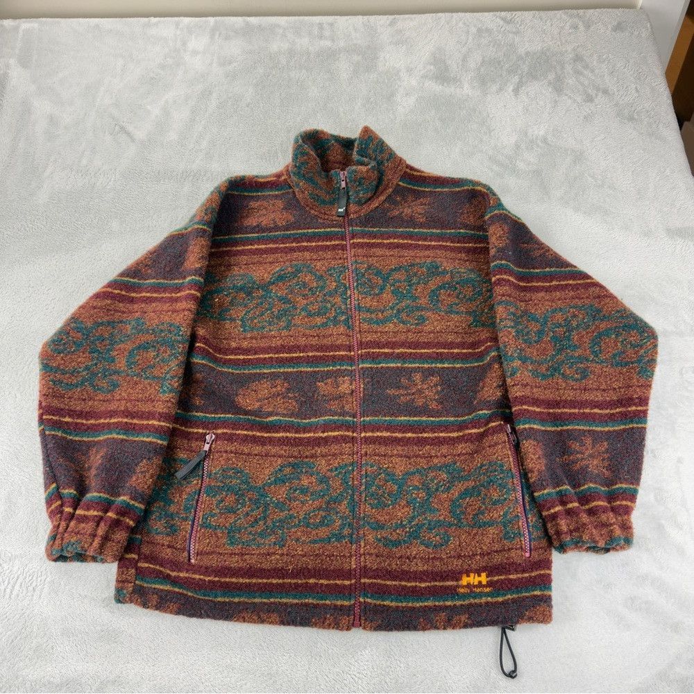Helly Hansen Vintage Helly Hansen Men's Size Small Aztec Thick Deep Pile Size US S / EU 44-46 / 1 - 1 Thumbnail