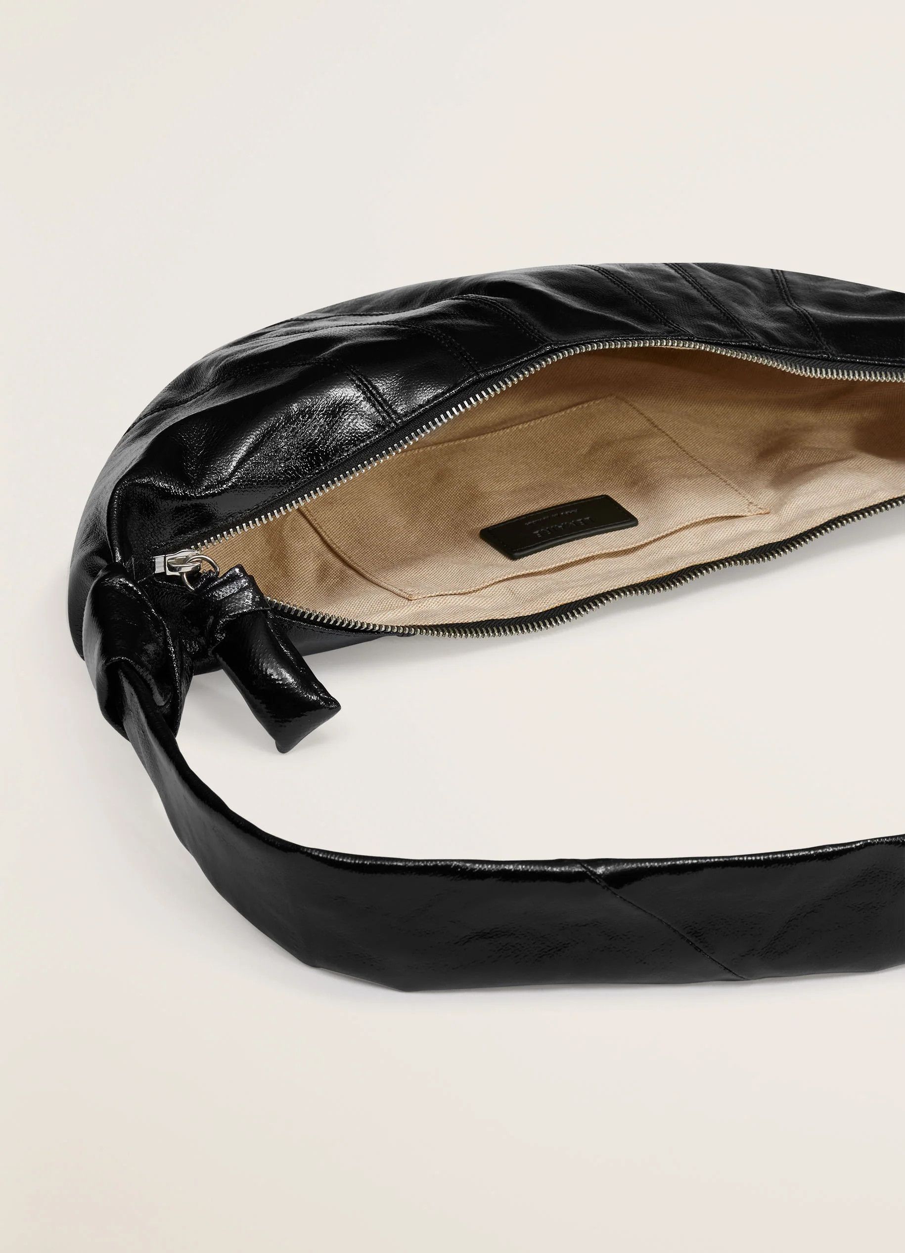Lemaire Medium Coated Croissant Bag Size ONE SIZE - 3 Thumbnail