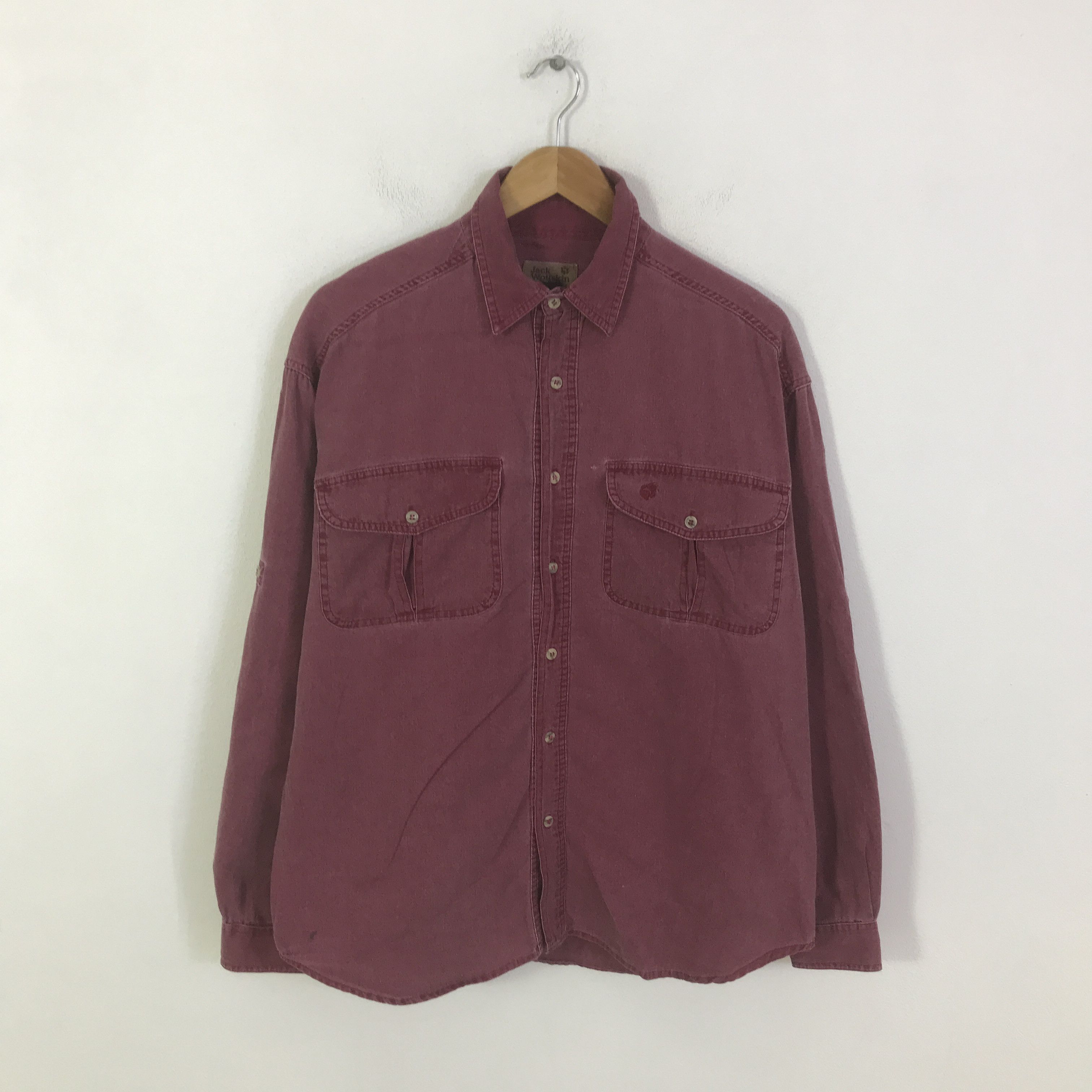Jack Wolfskin vtg jack wolfskin button up shirt K117B16 Size US L / EU 52-54 / 3 - 1 Thumbnail