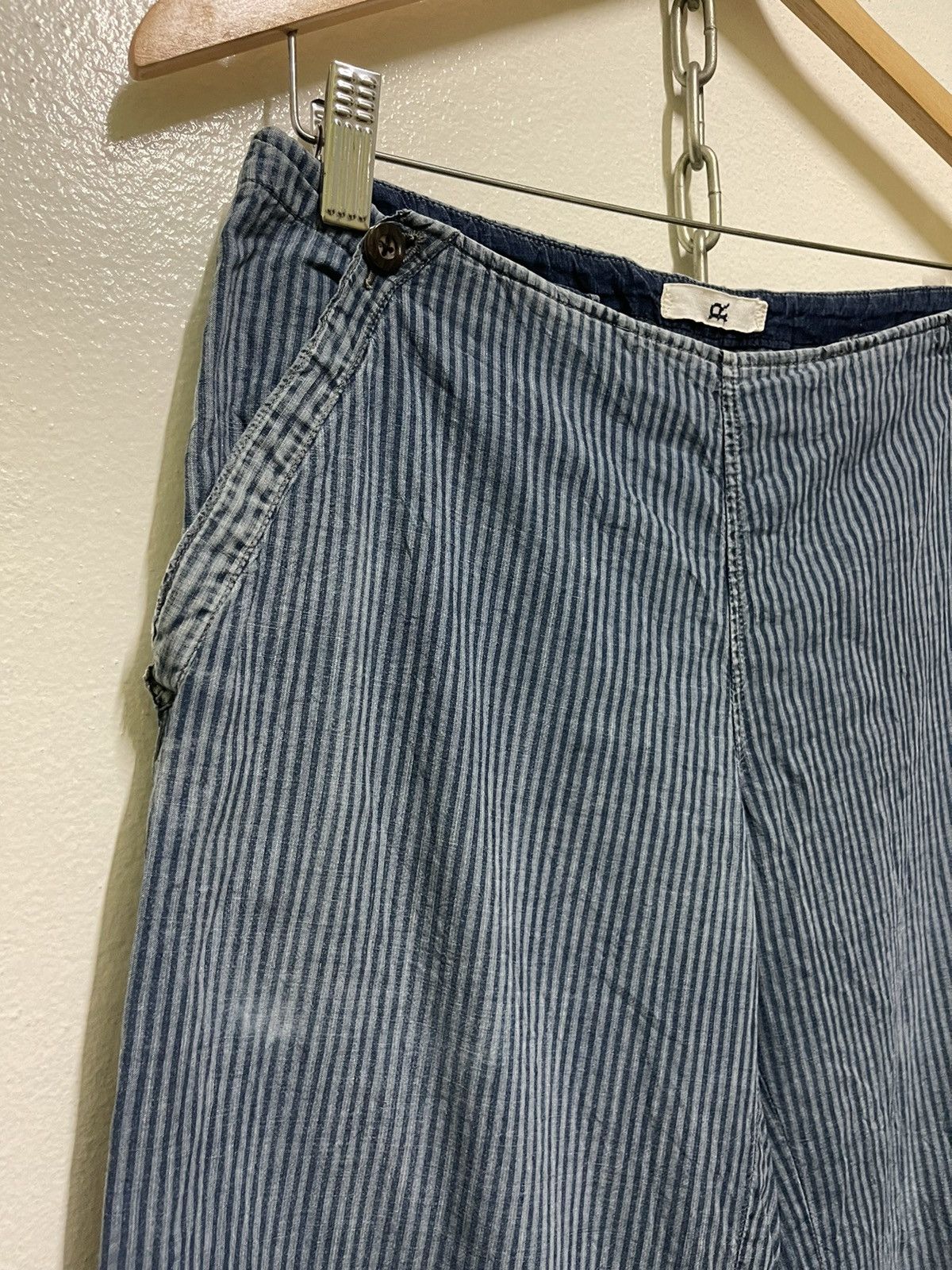 45rpm × Japanese Brand 45RPM Striped Navy Pants Japan Size 30" / US 8 / IT 44 - 2 Thumbnail