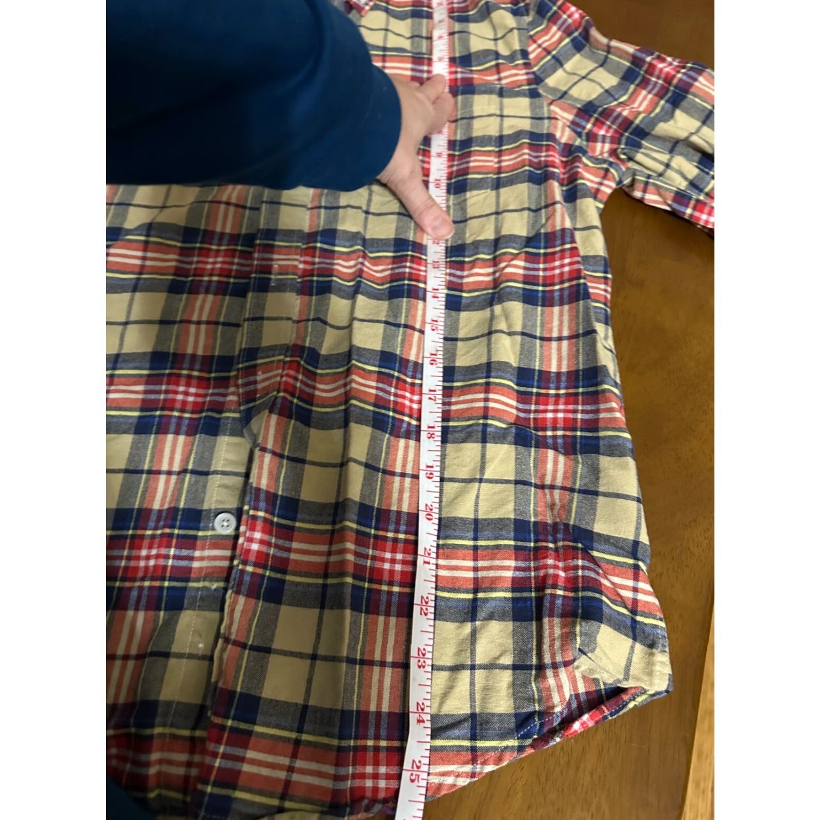 Vintage Simply Southern Plaid Flannel Long Sleeve Button Men’s Small Size US S / EU 44-46 / 1 - 5 Thumbnail