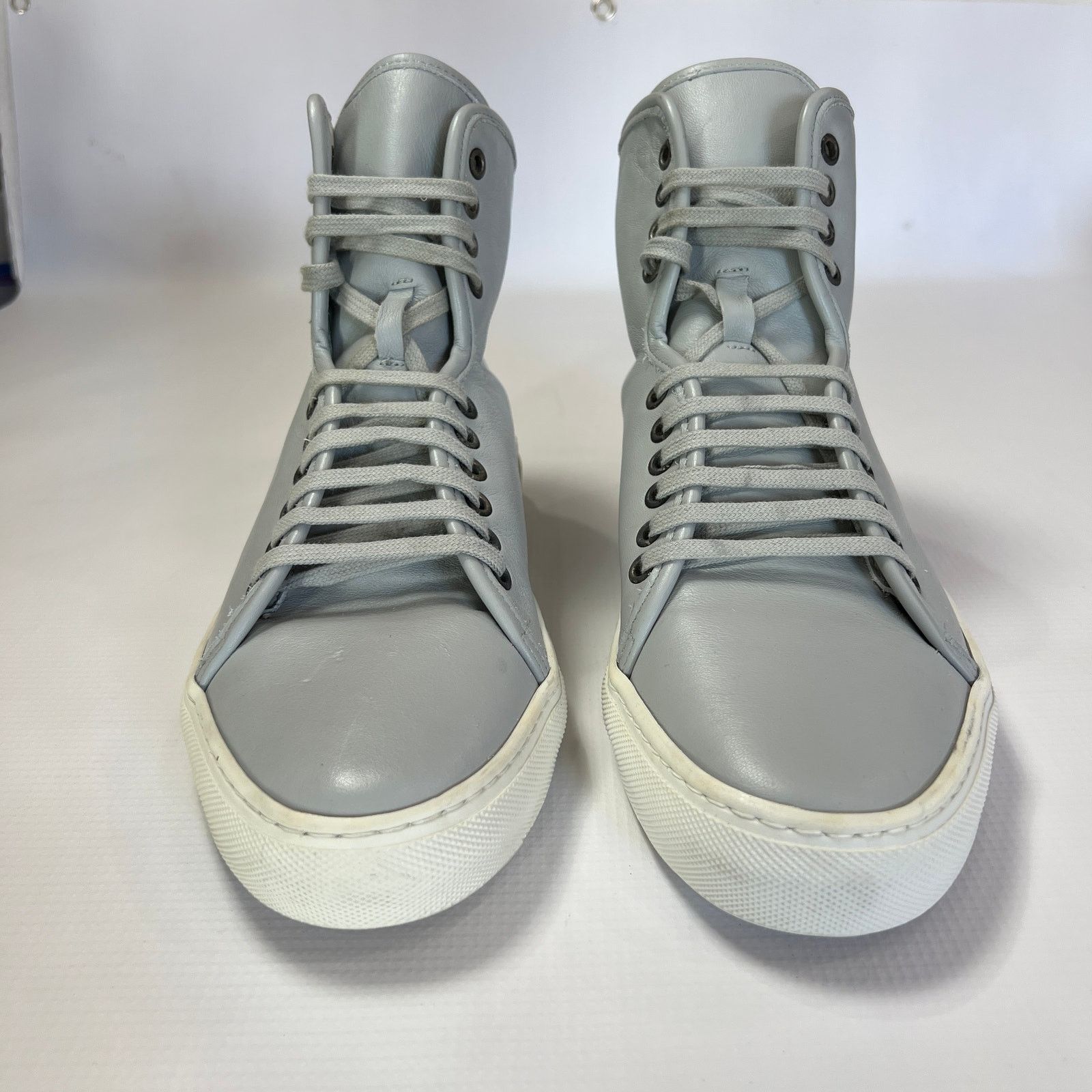Common Projects Common Projects Tournament High Top Sneakers EU42 Grey ITALY Size US 9 / EU 42 - 14 Thumbnail