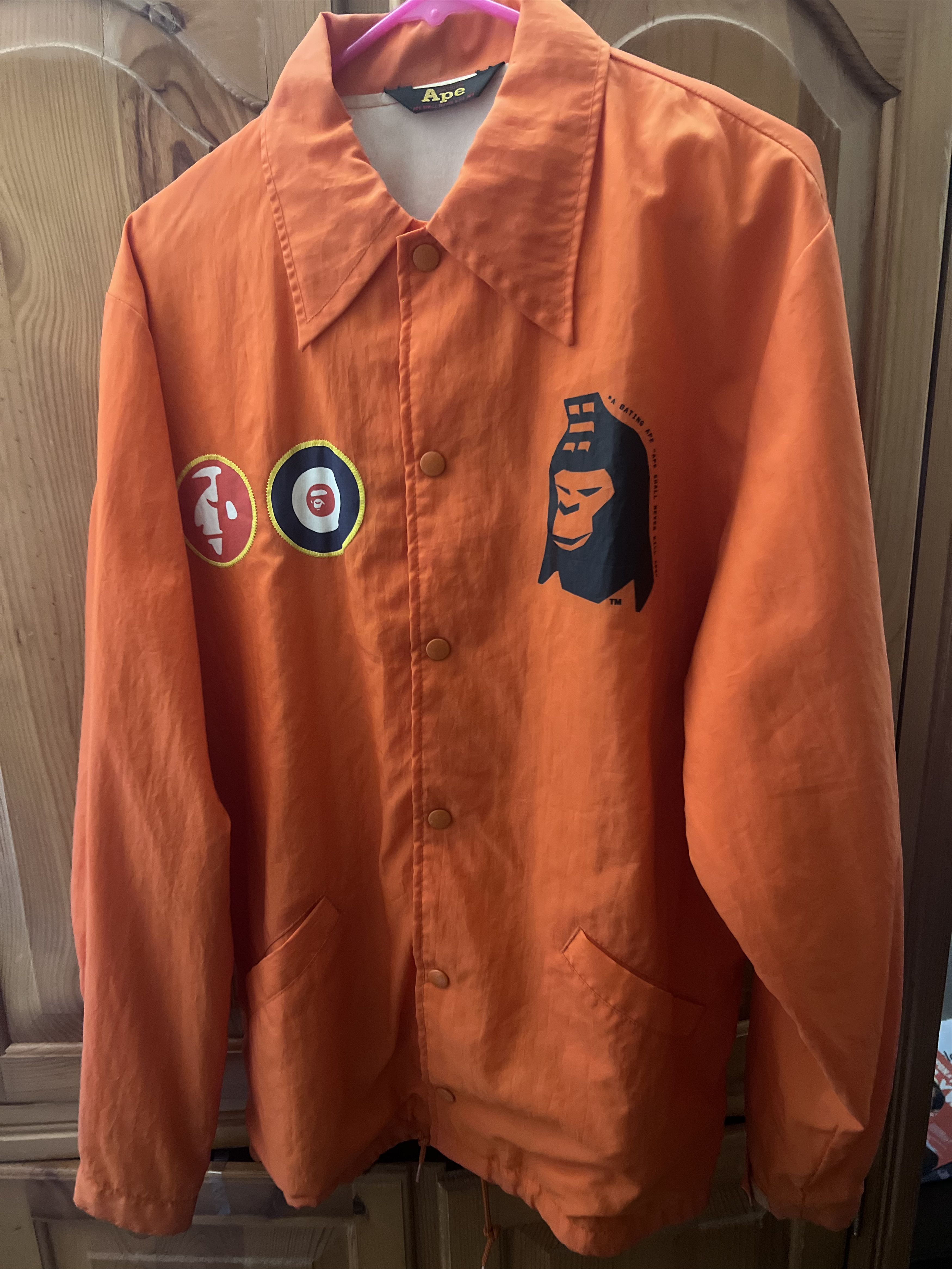 Bape SS99 A Bathing Ape General Coach Jacket Size US L / EU 52-54 / 3 - 1 Thumbnail