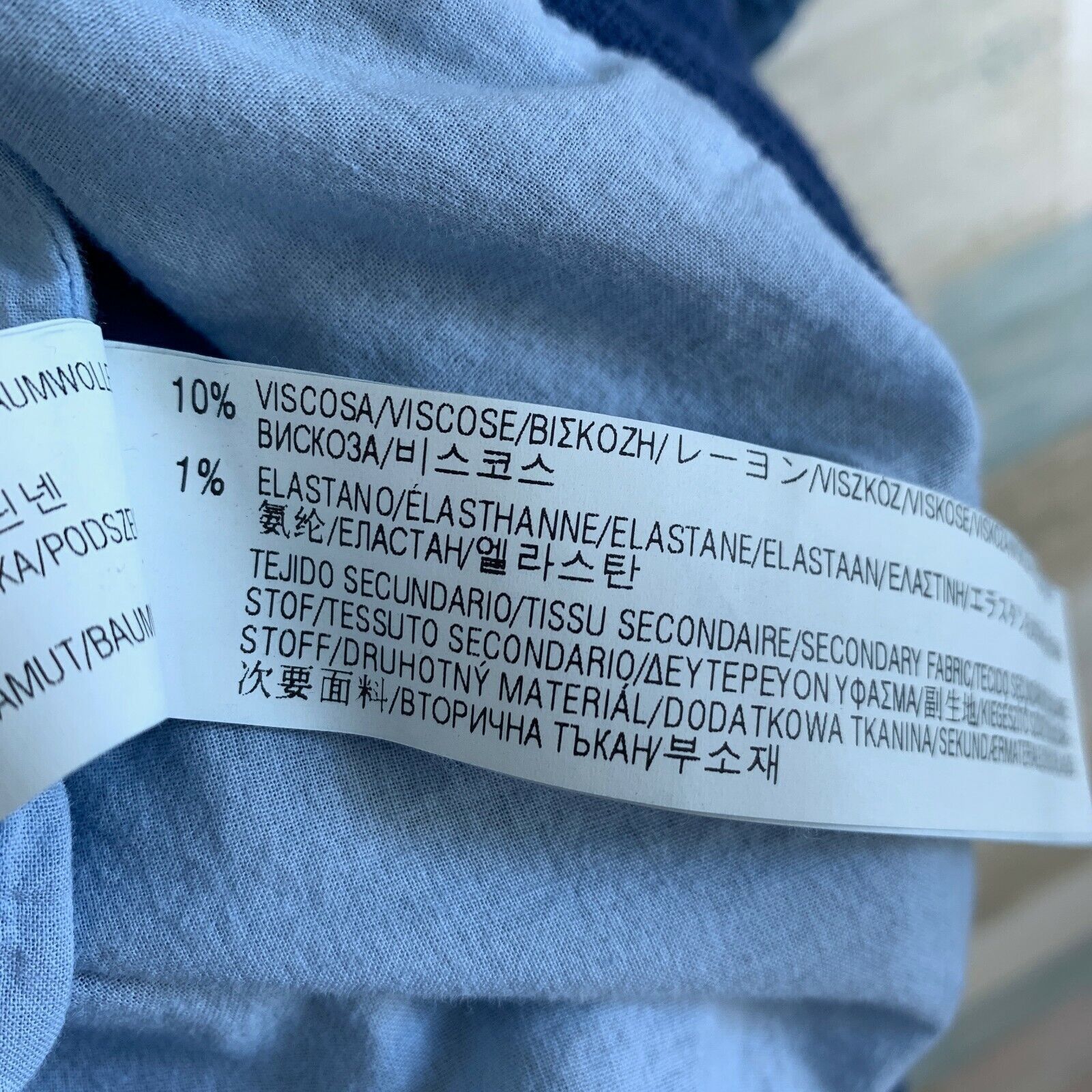 Zara Zara Aztec Jacquard Duster Jacket Blue Textured Cotton Linen Size S / US 4 / IT 40 - 8 Thumbnail