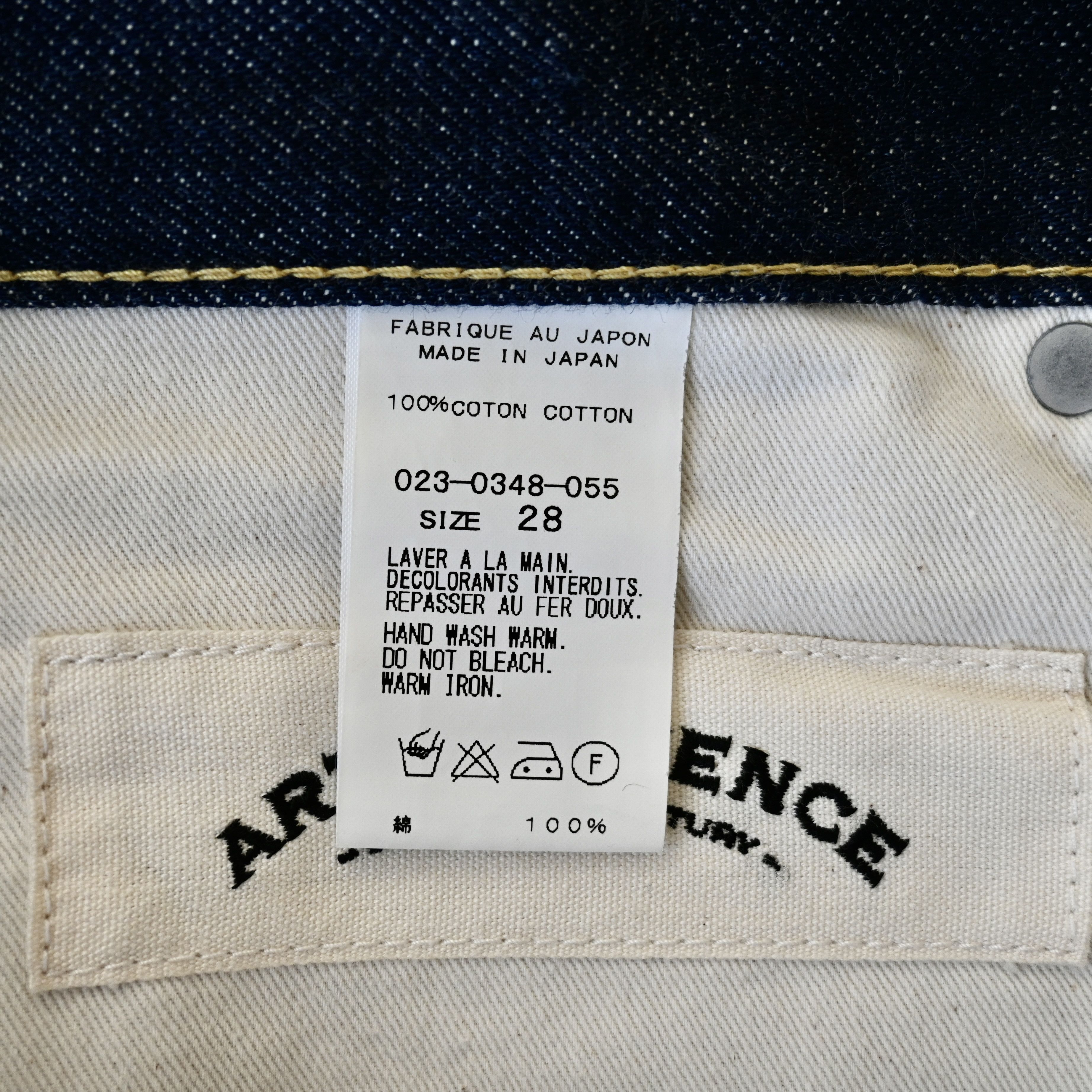 Arts & Science MINT, ARTS&SCIENCE rigid denim jeans, made in Japan Size 28" / US 6 / IT 42 - 14 Thumbnail