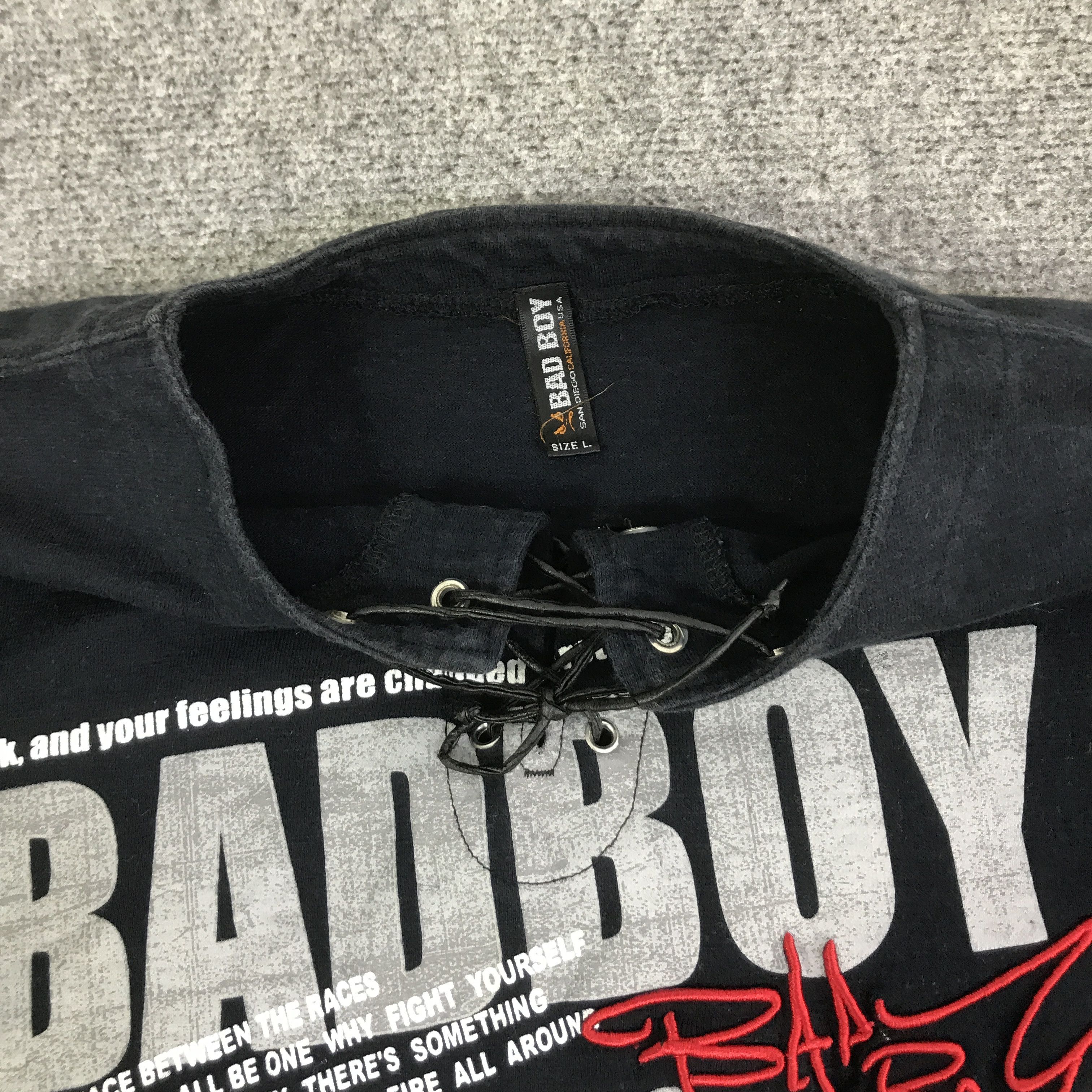 Japanese Brand BAD BOY CALIFORNIA JAPAN STYLE BRAND T-SHIRT K93B25 Size US L / EU 52-54 / 3 - 7 Thumbnail
