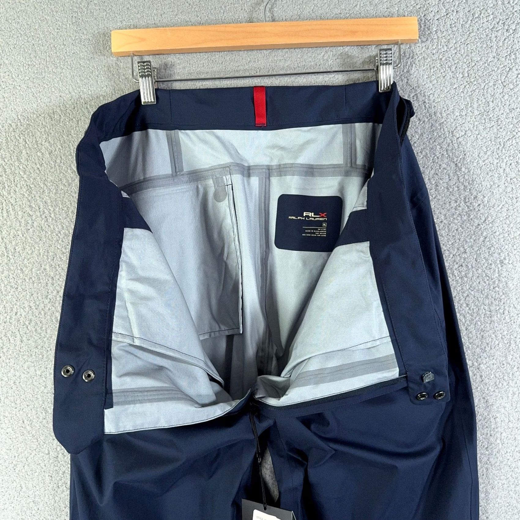 RLX Ralph Lauren VINTAGE RLX Ralph Lauren GOLF US OPEN Rain Pants Mens XL Navy NEW Size US 36 / EU 52 - 6 Thumbnail