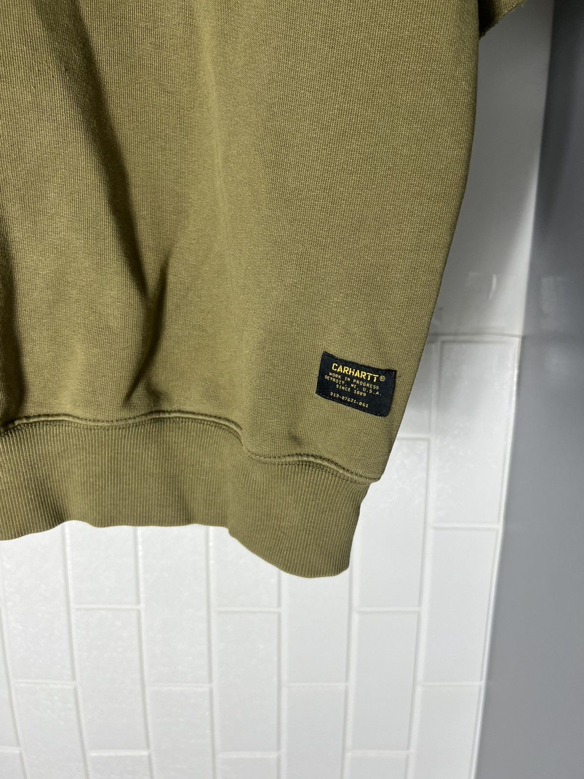 Carhartt Wip VINTAGE CARHARTT WIP MILITARY POCKET SWEAT DESIGNER Y2K 90s Size US M / EU 48-50 / 2 - 10 Thumbnail