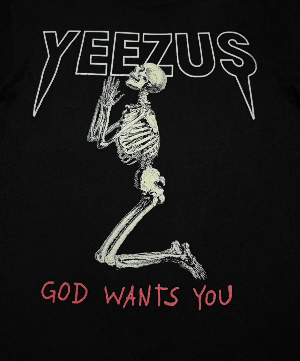 Band Tees × Rap Tees KANYE WEST YEEZUS T-Shirt Size US M / EU 48-50 / 2 - 3 Thumbnail
